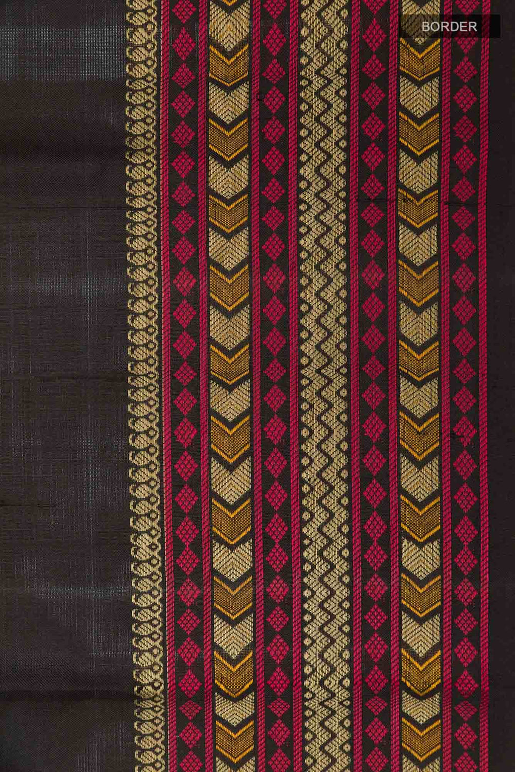 Black Kanchipuram Silk Saree