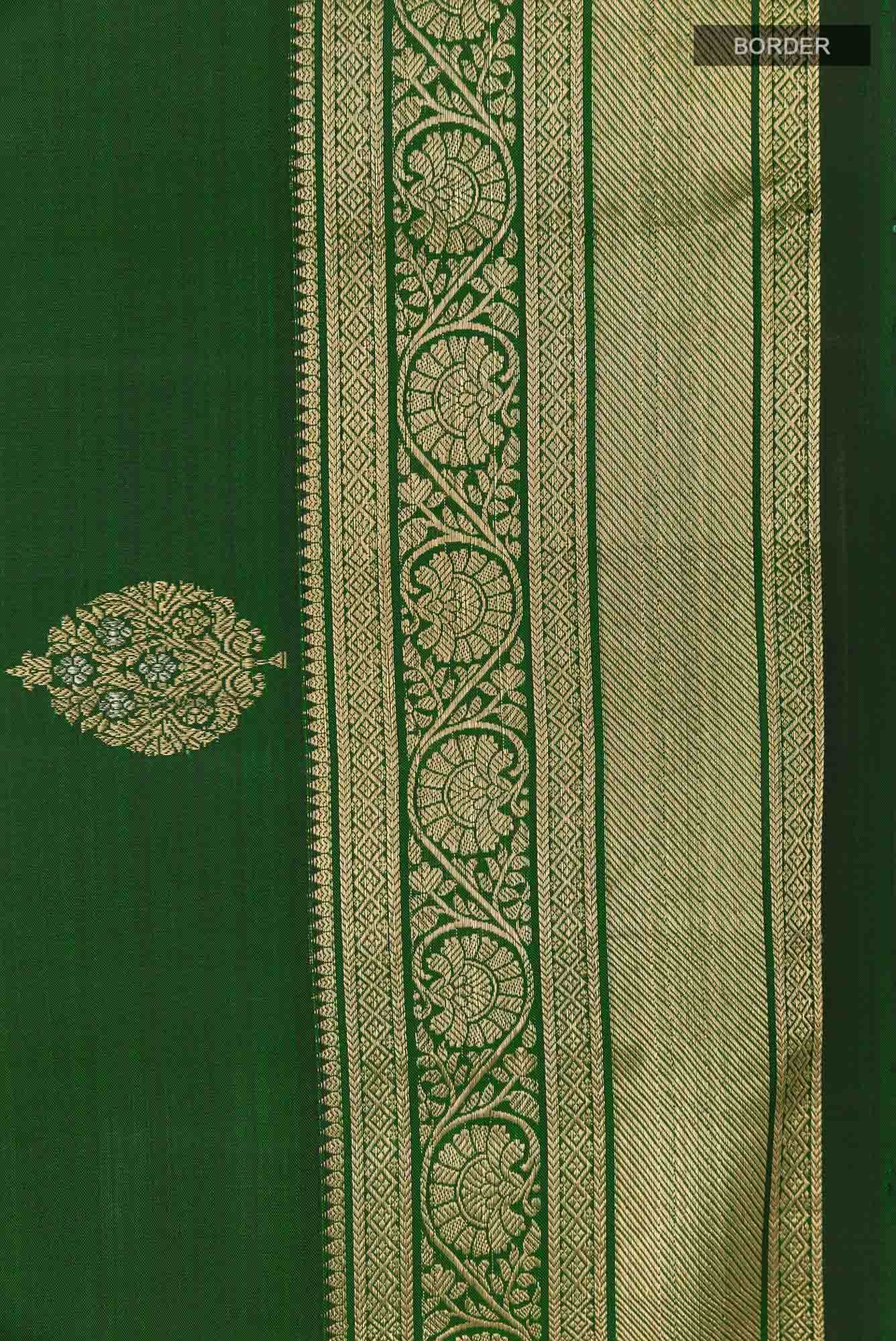 Green Kanchipuram Silk Saree