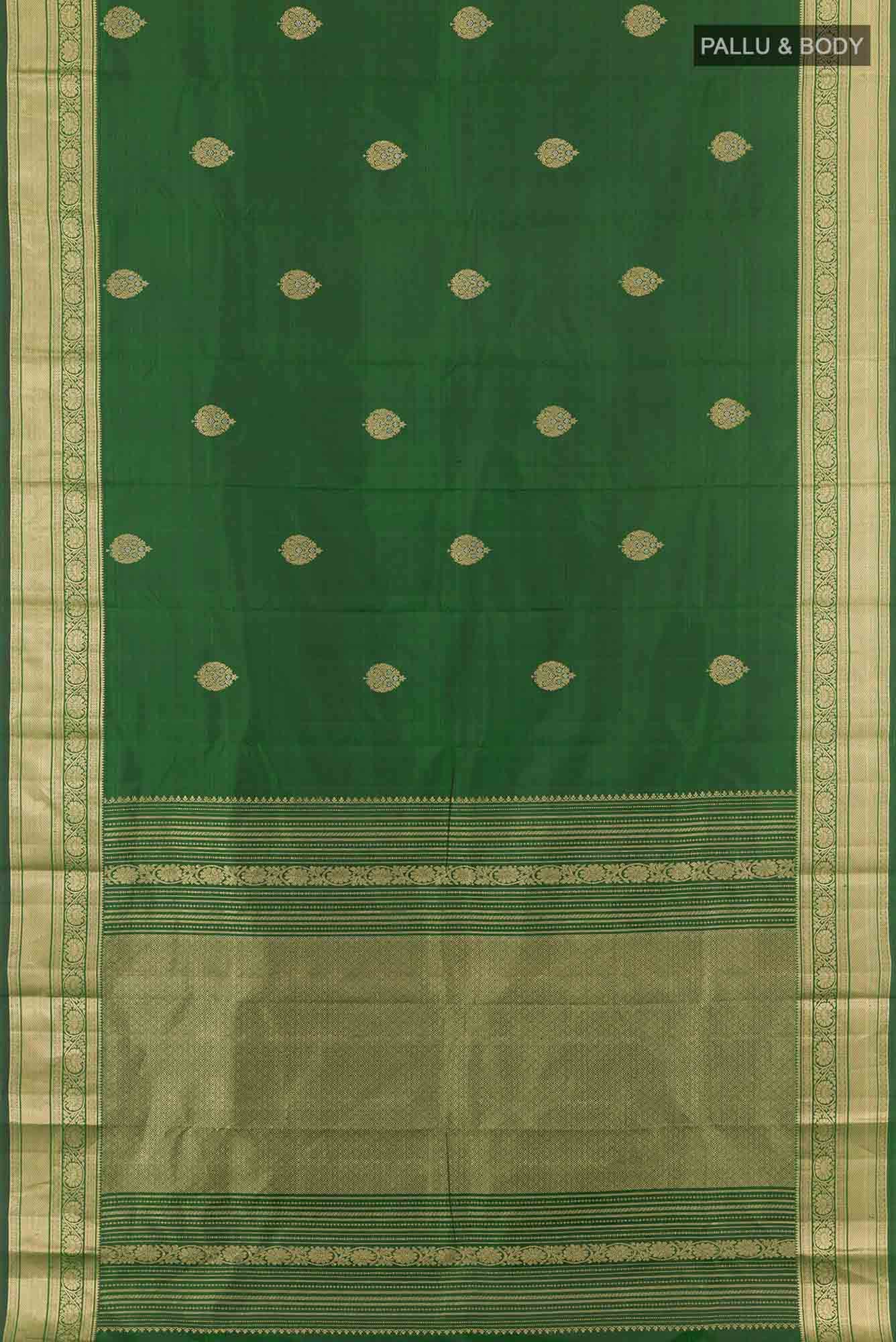 Green Kanchipuram Silk Saree