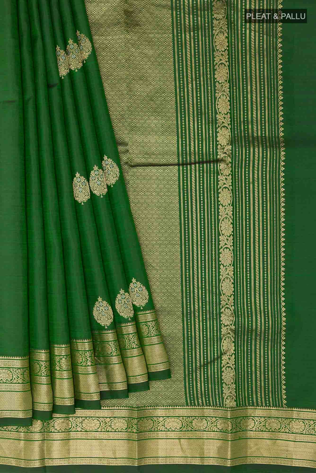 Green Kanchipuram Silk Saree