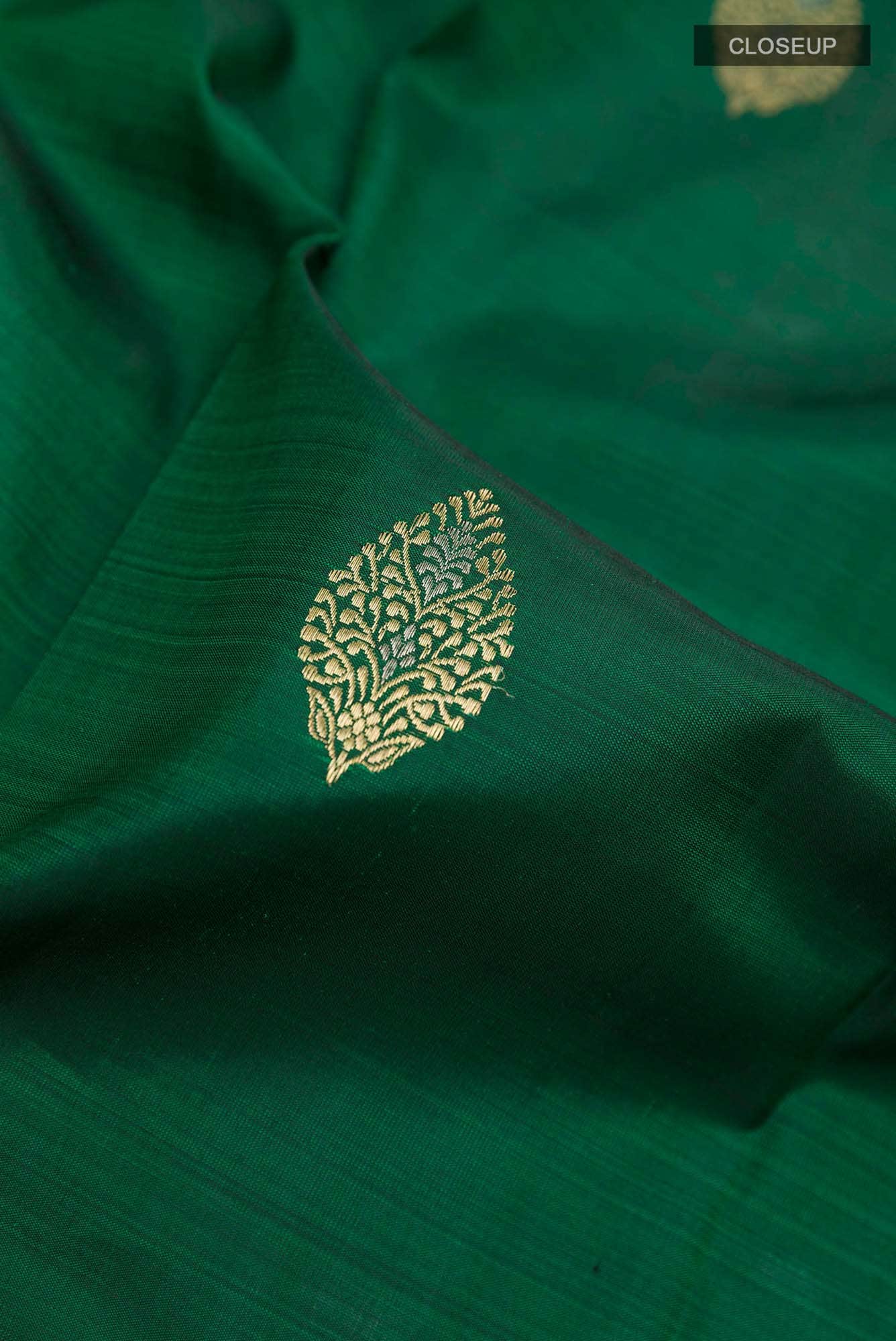 Green Kanchipuram Silk Saree