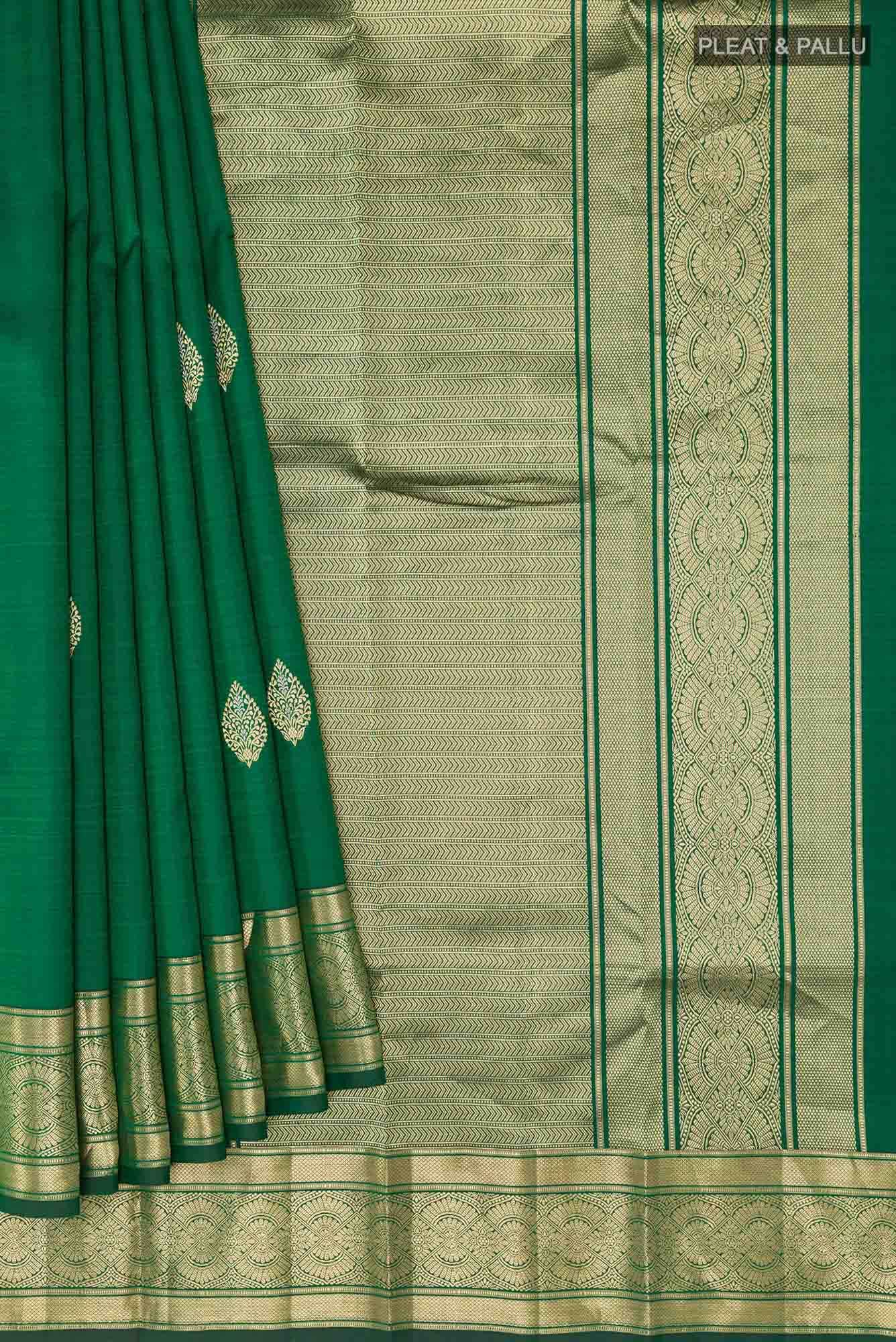 Green Kanchipuram Silk Saree