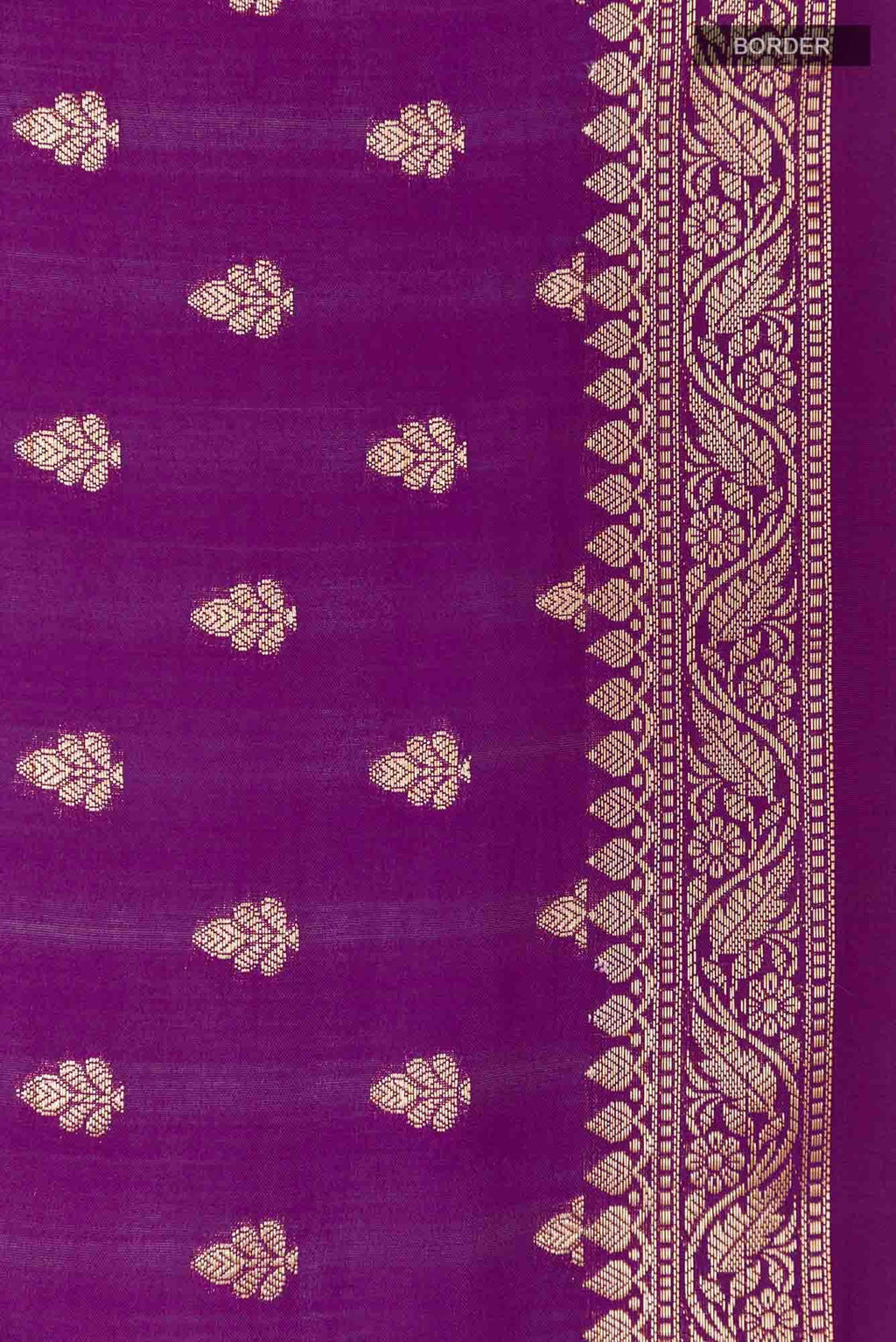 Purple Tussar Saree