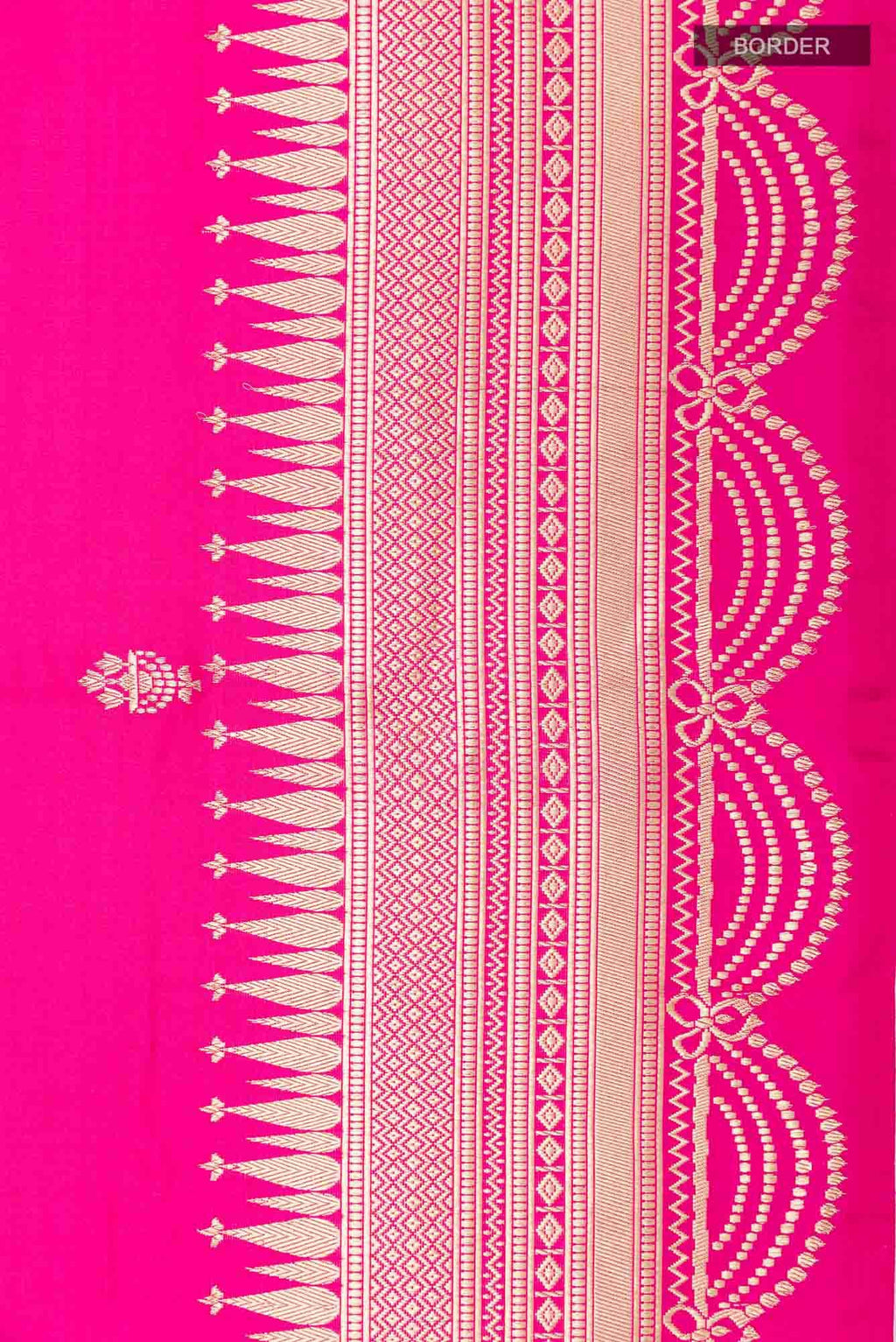 Pink Banarasi Katan Silk Saree