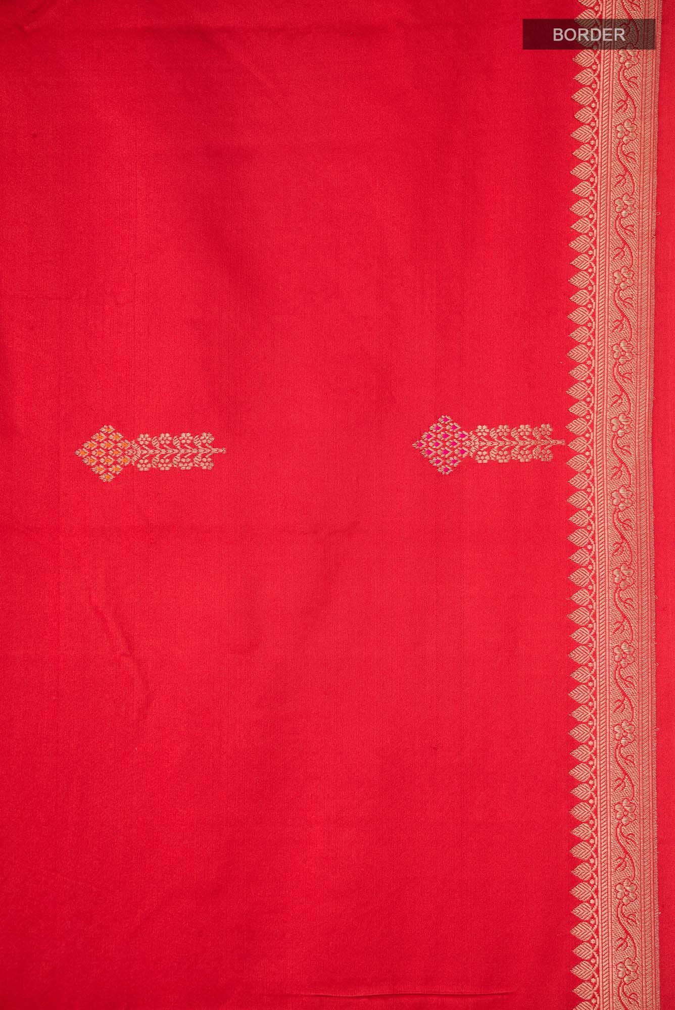 Red Banarasi Silk Saree