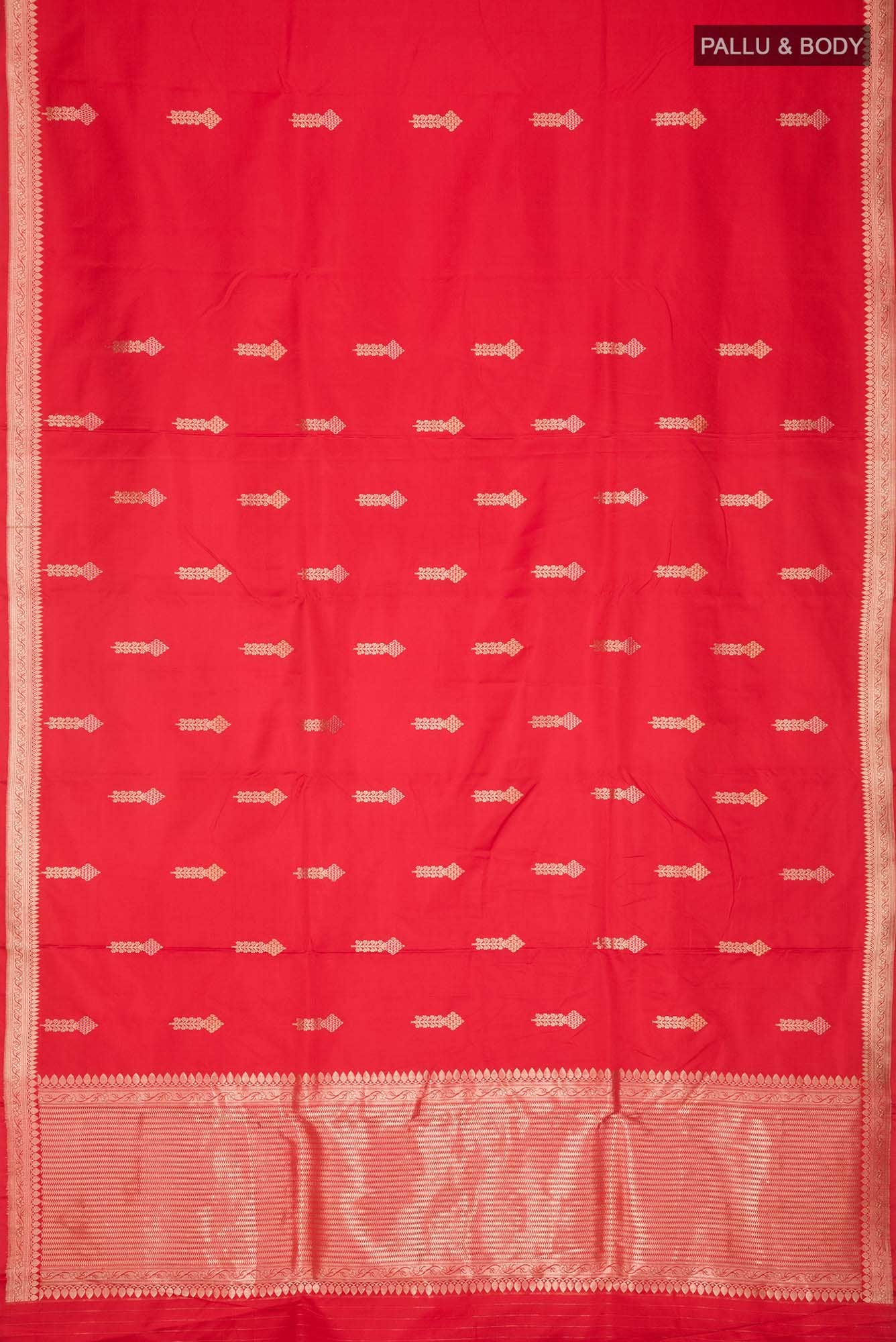 Red Banarasi Silk Saree