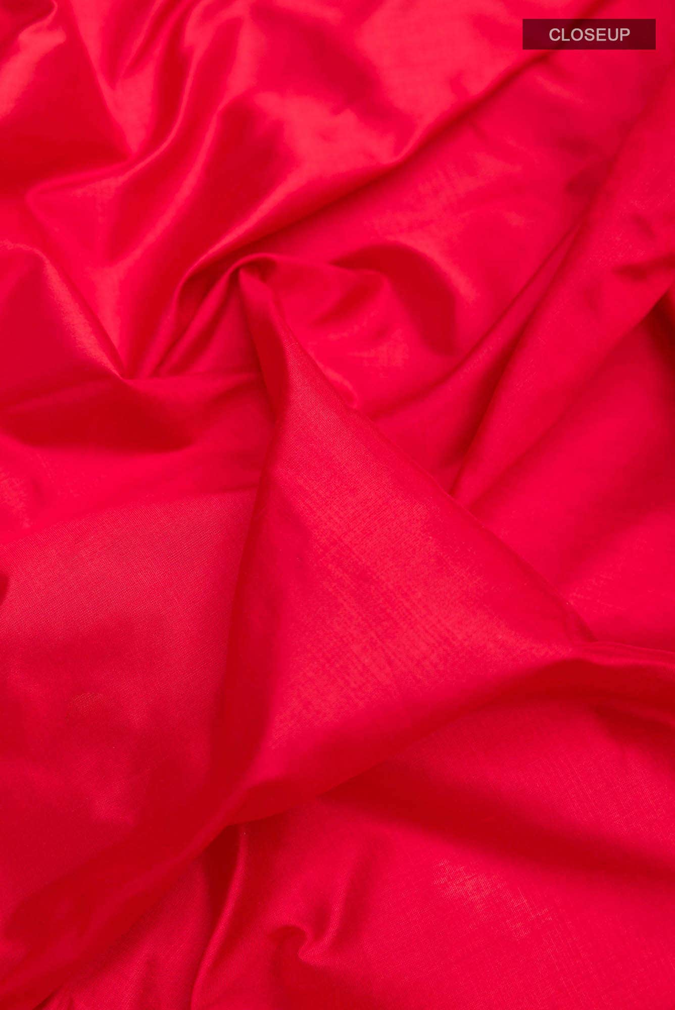 Red Banarasi Katan Silk Saree