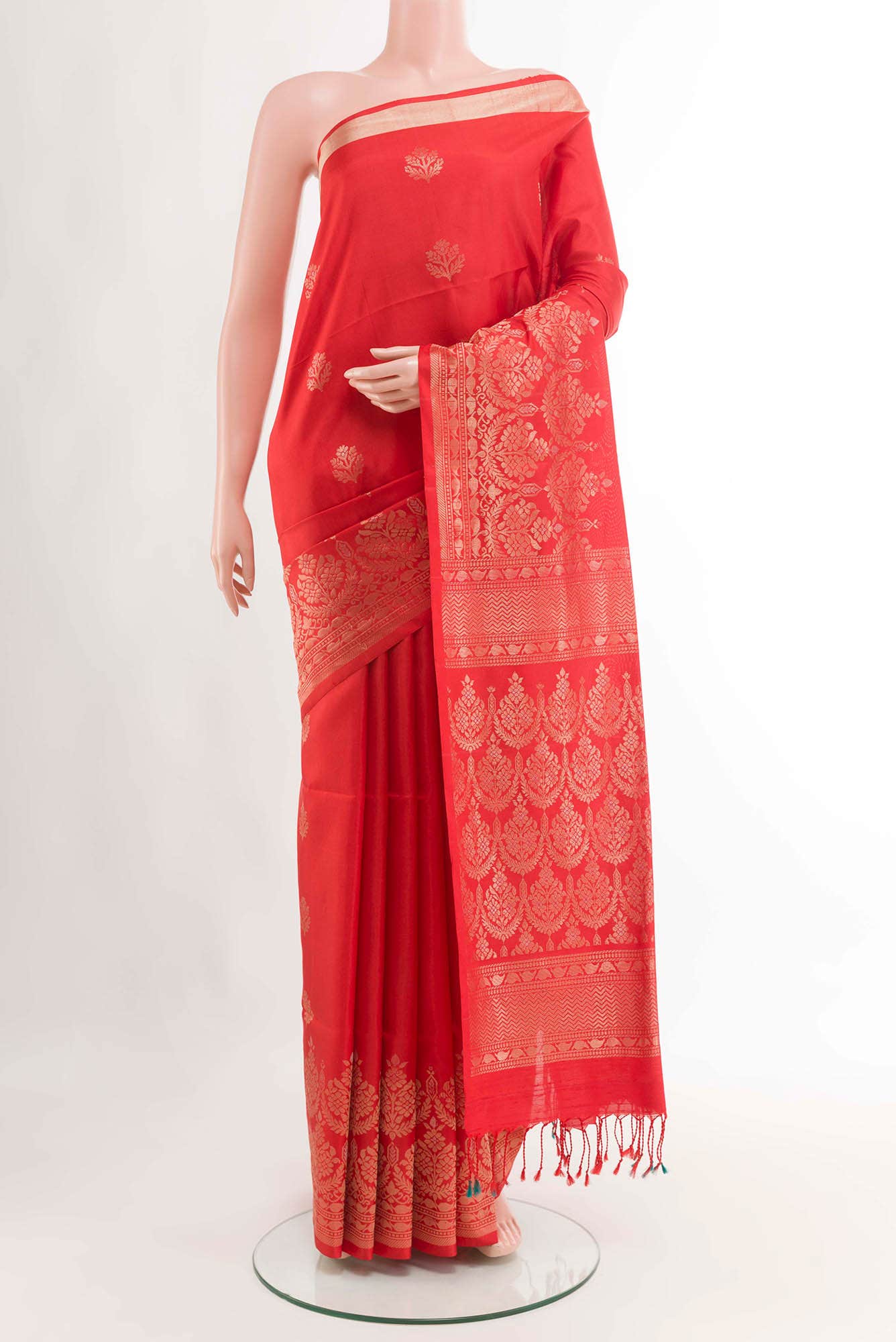 Red Soft Silk Saree
