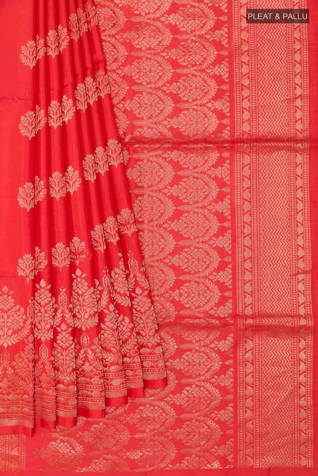 Red Soft Silk Saree