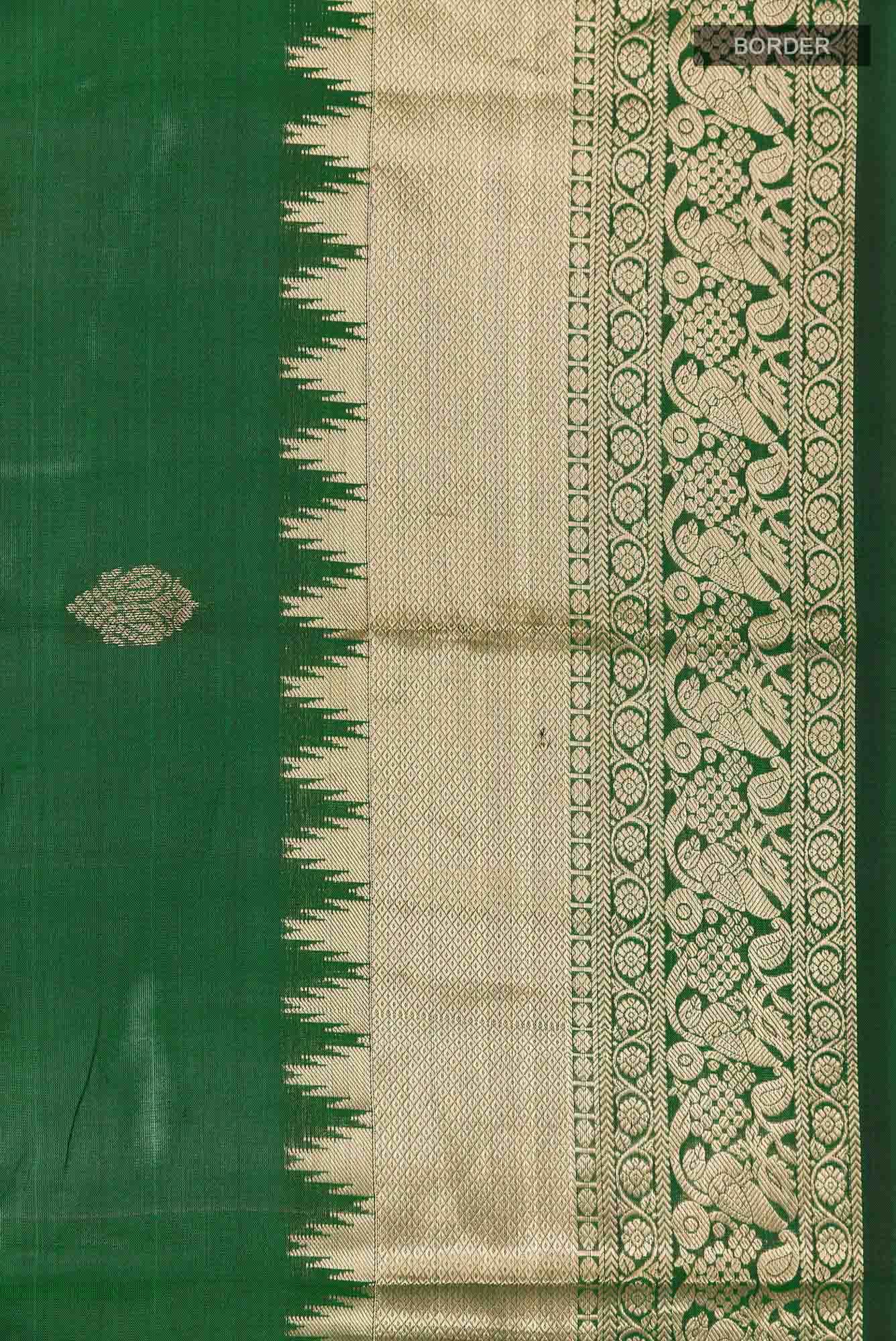 Green Kanchipuram Silk Saree