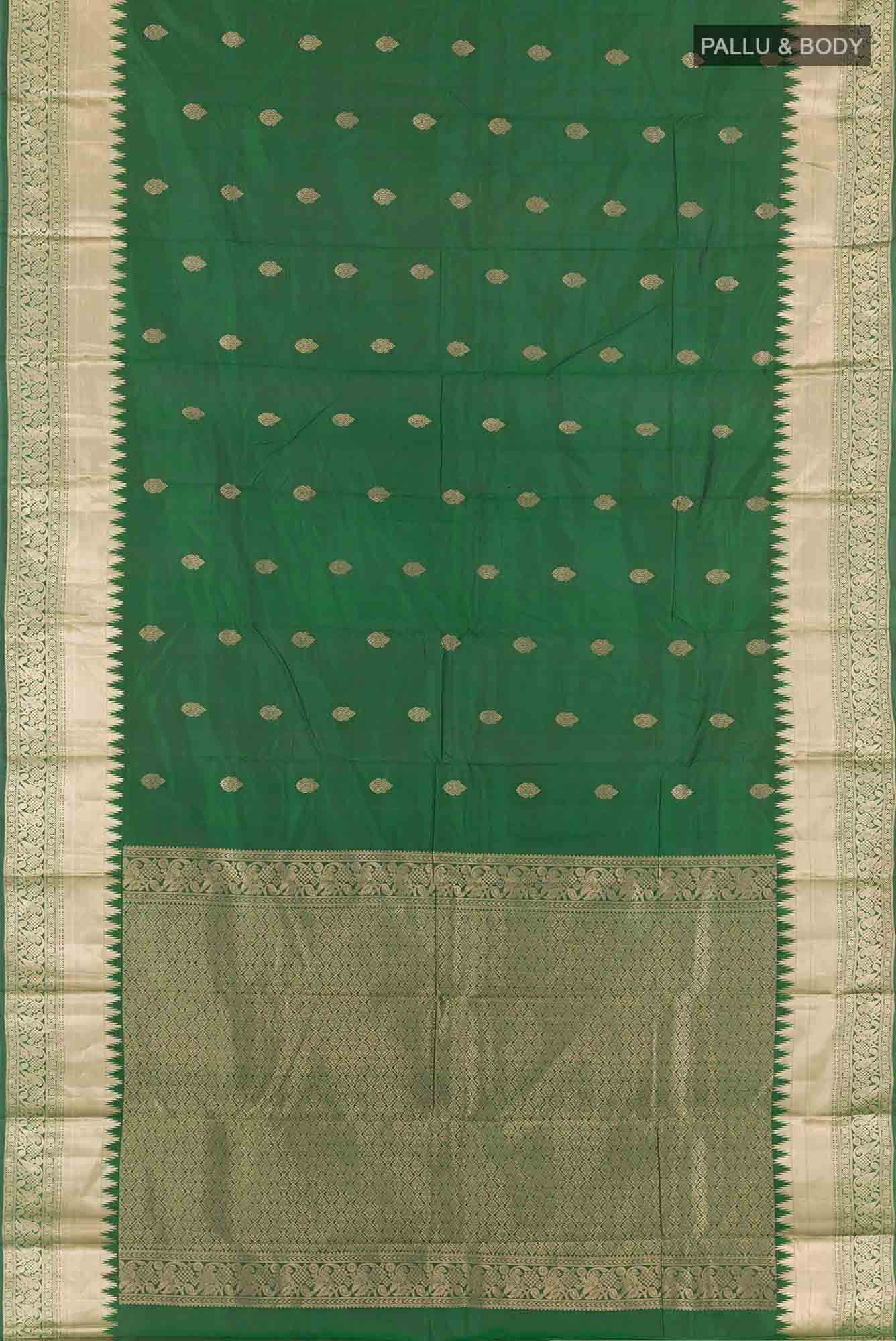 Green Kanchipuram Silk Saree