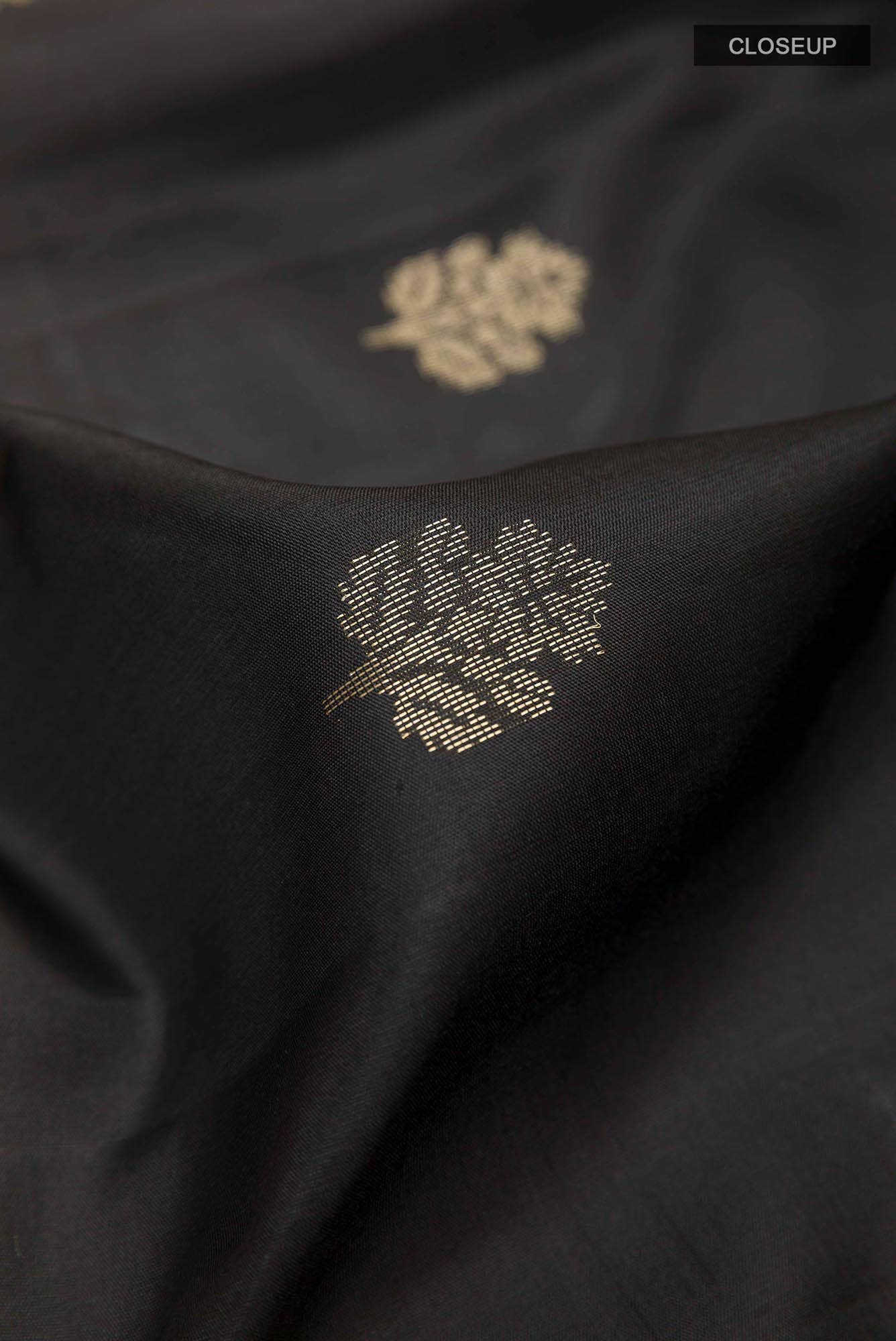 Black Soft Silk Saree