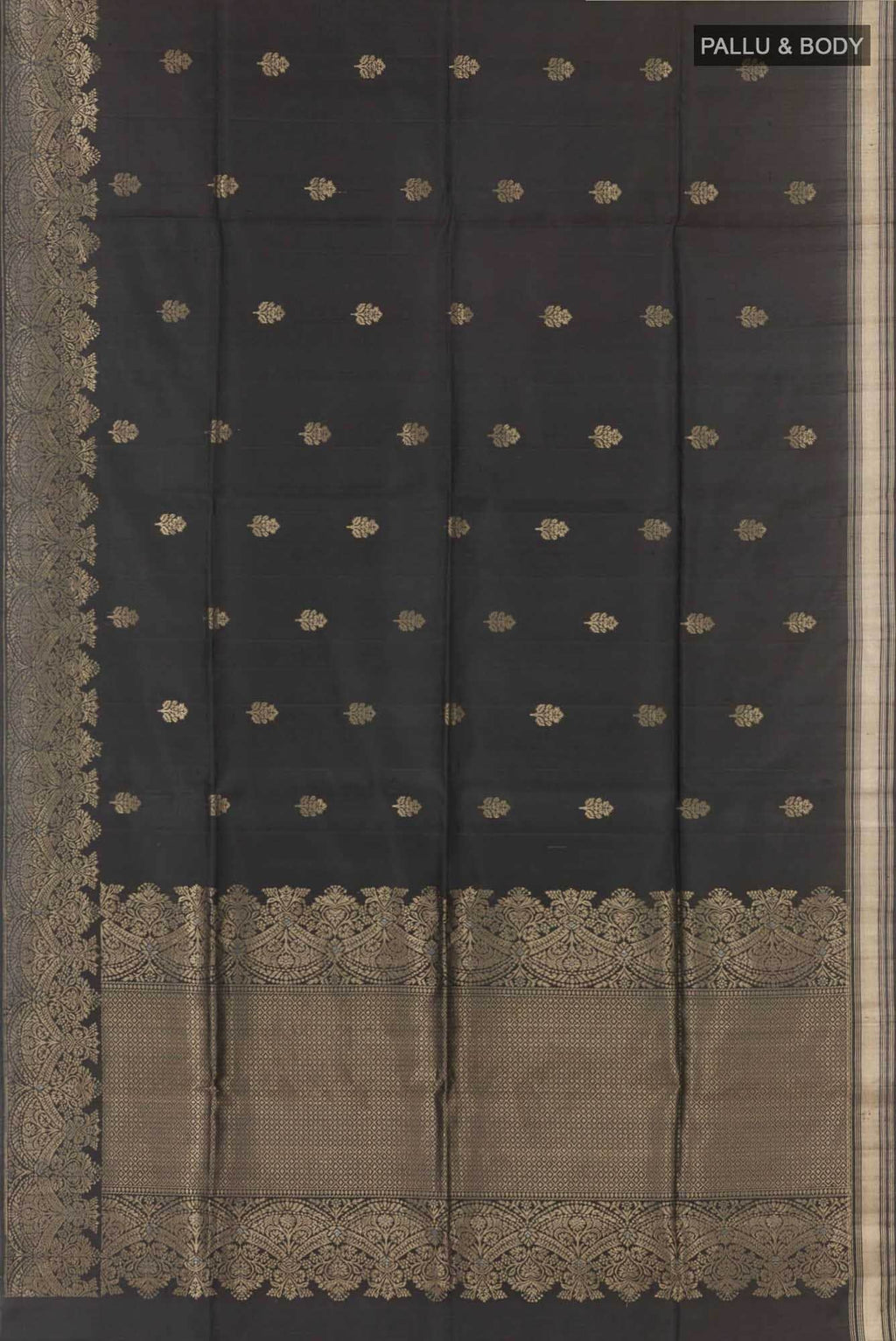 Black Soft Silk Saree