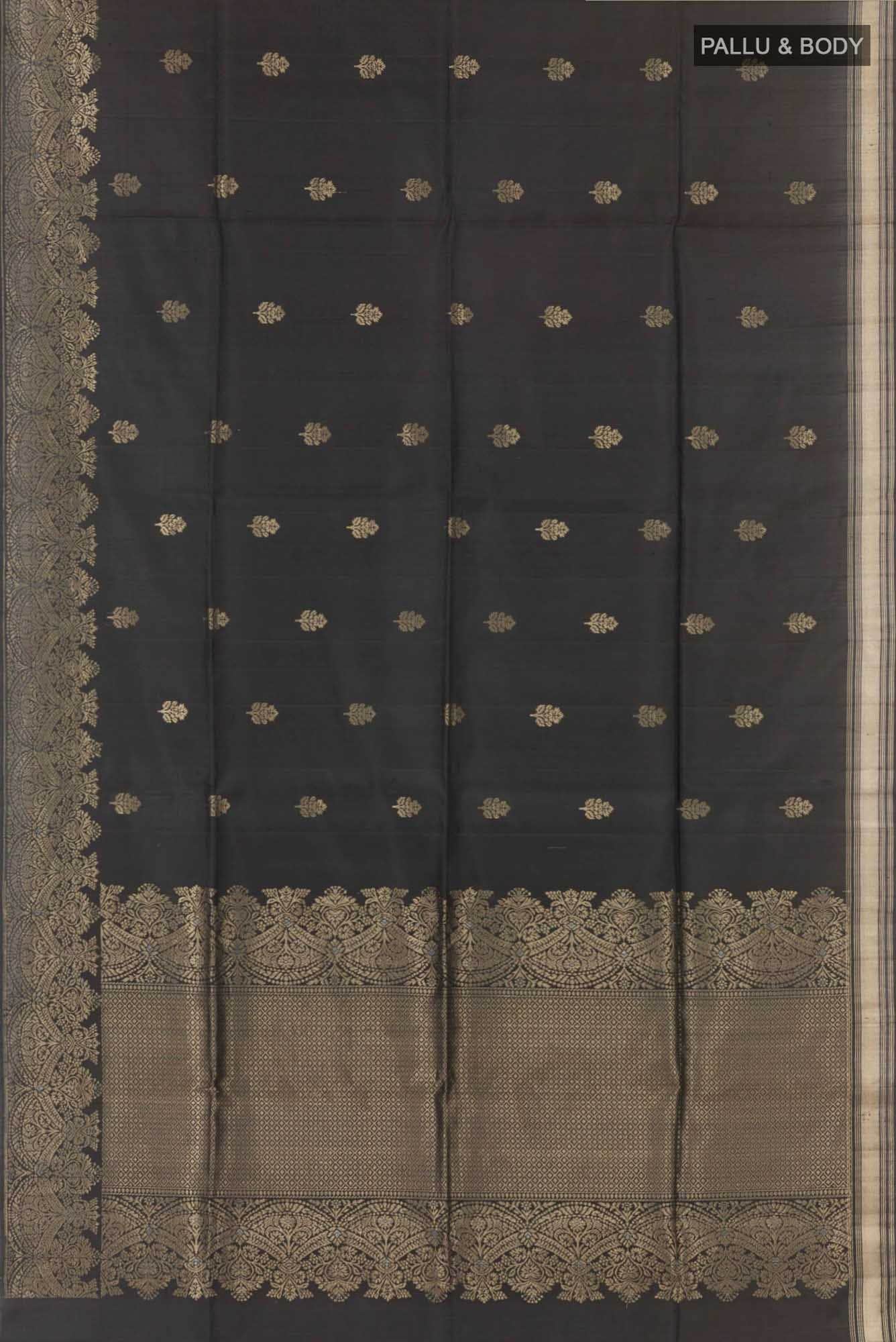 Black Soft Silk Saree