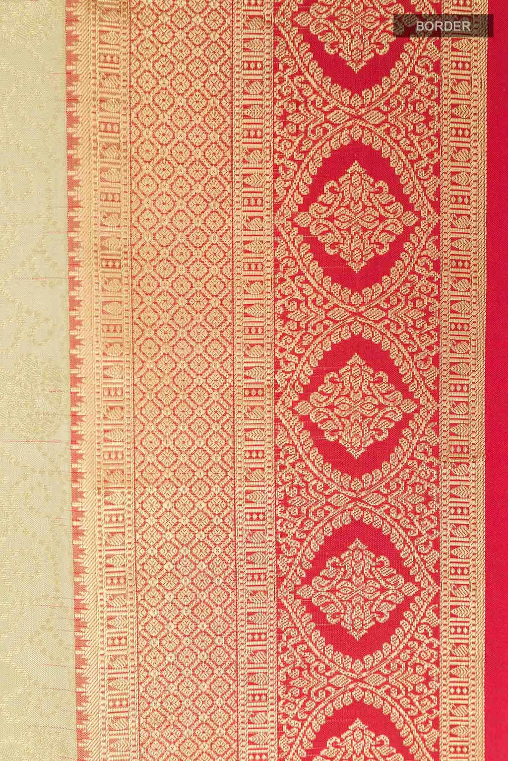 Beige Soft Silk Saree