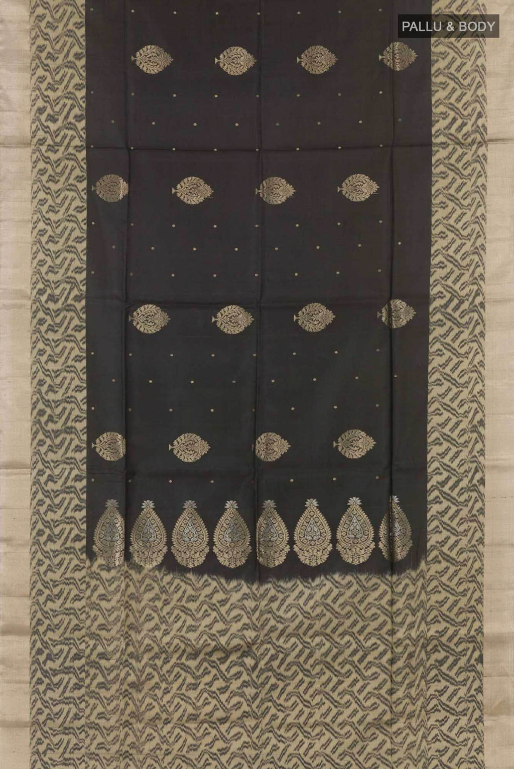 Black Soft Silk Saree