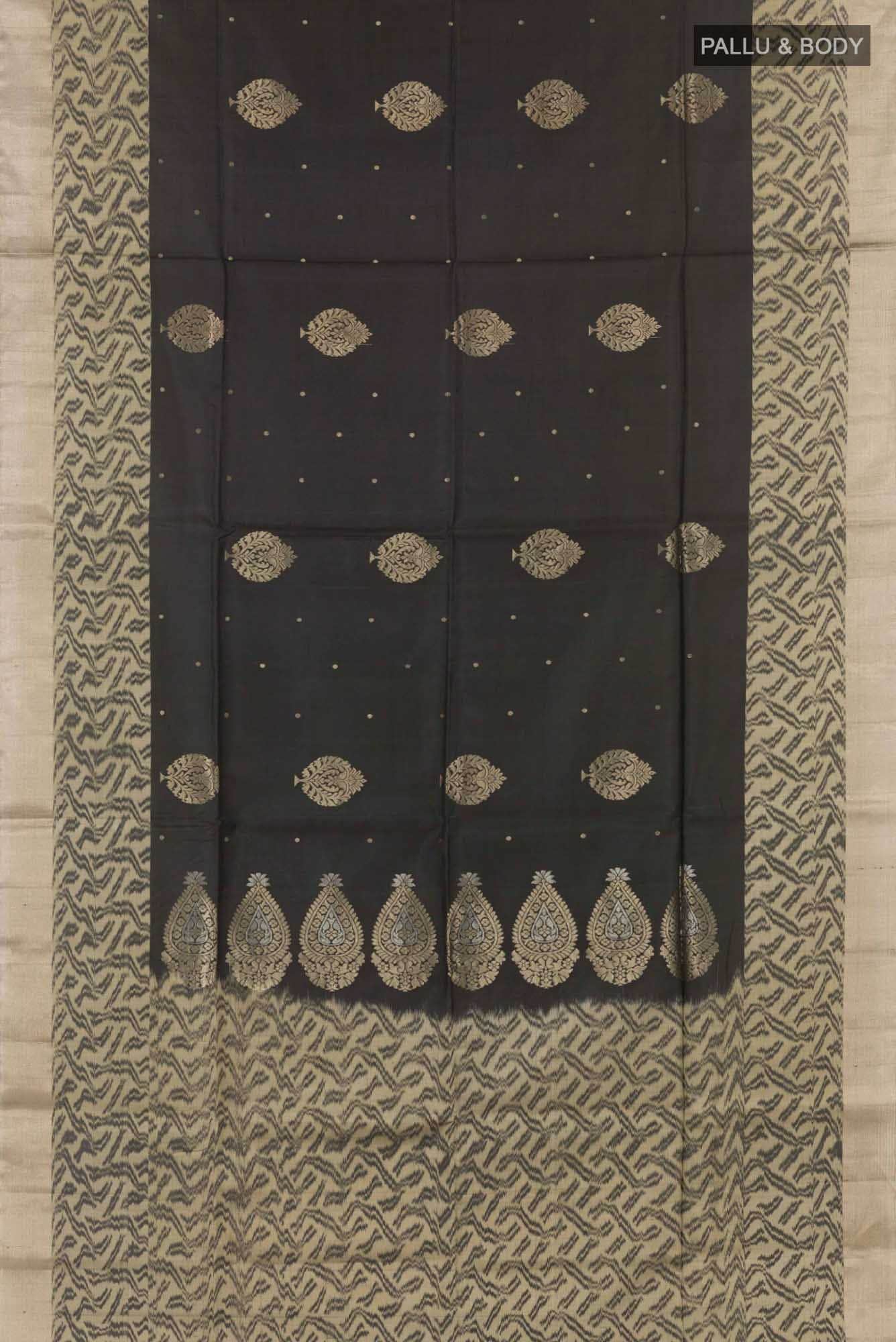 Black Soft Silk Saree
