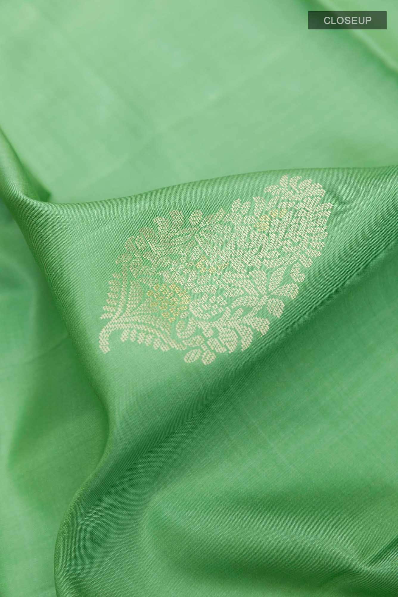 Green Soft Silk Saree
