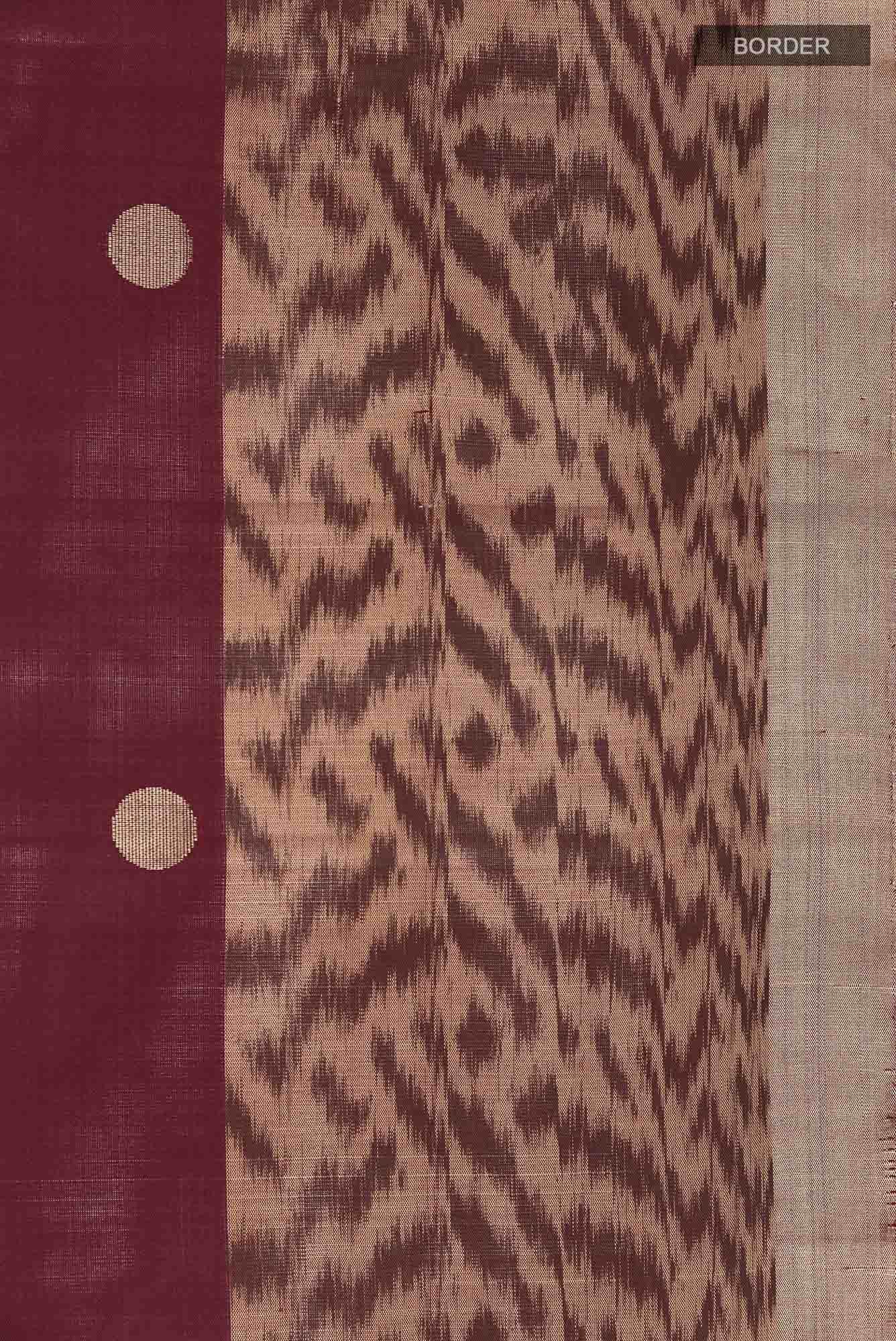 Maroon Soft Silk Saree