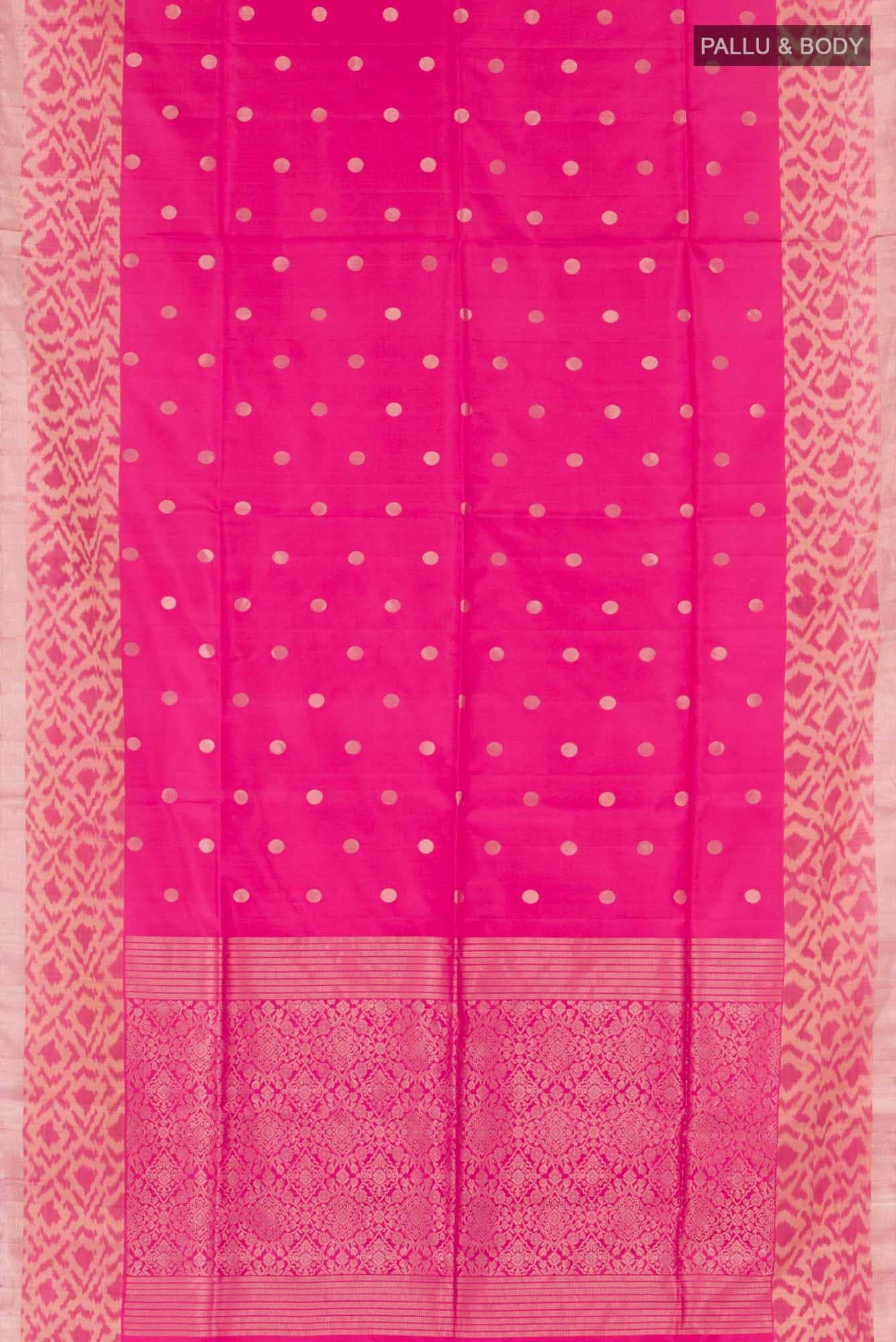 Pink Soft Silk Saree