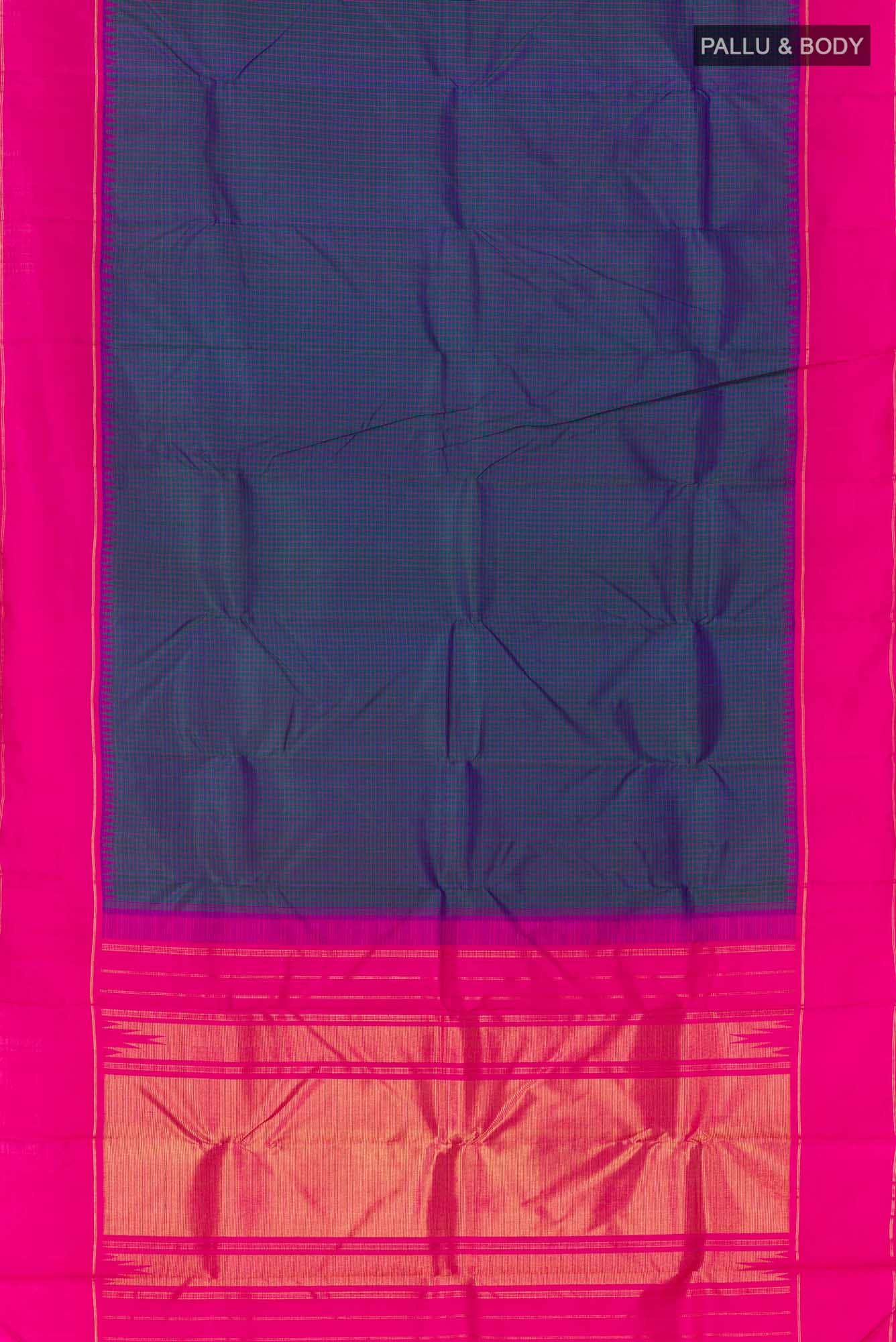Purple Kanchipuram Silk Saree