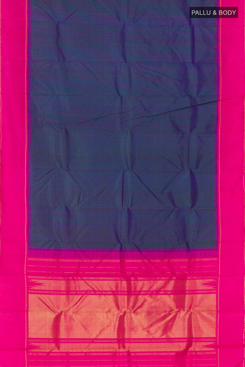 Purple Kanchipuram Silk Saree