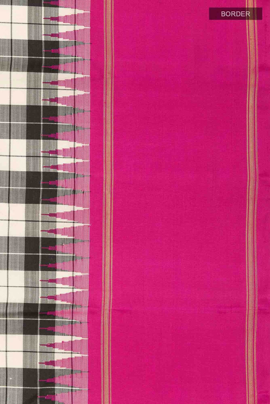 Black Kanchipuram Silk Saree