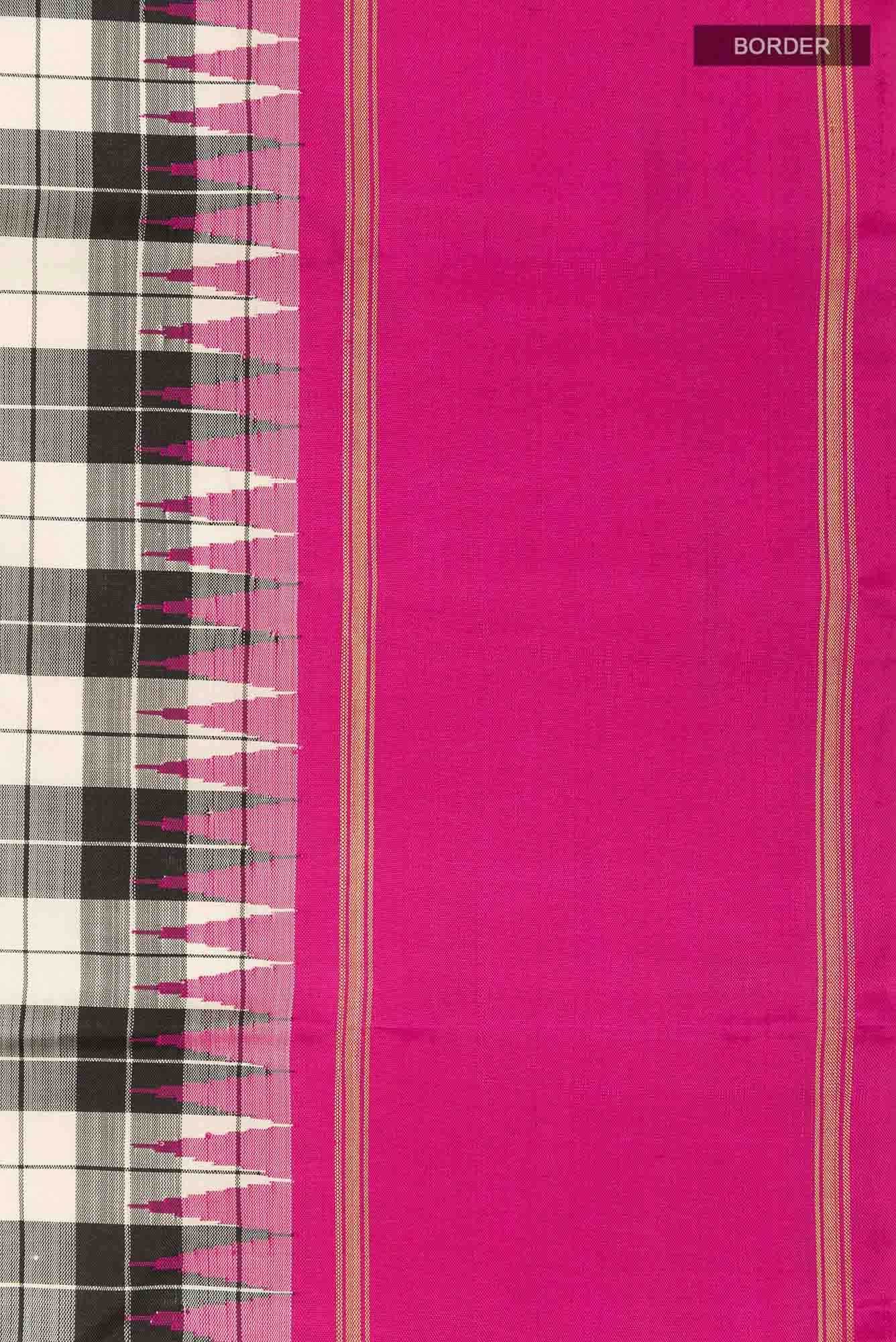 Black Kanchipuram Silk Saree