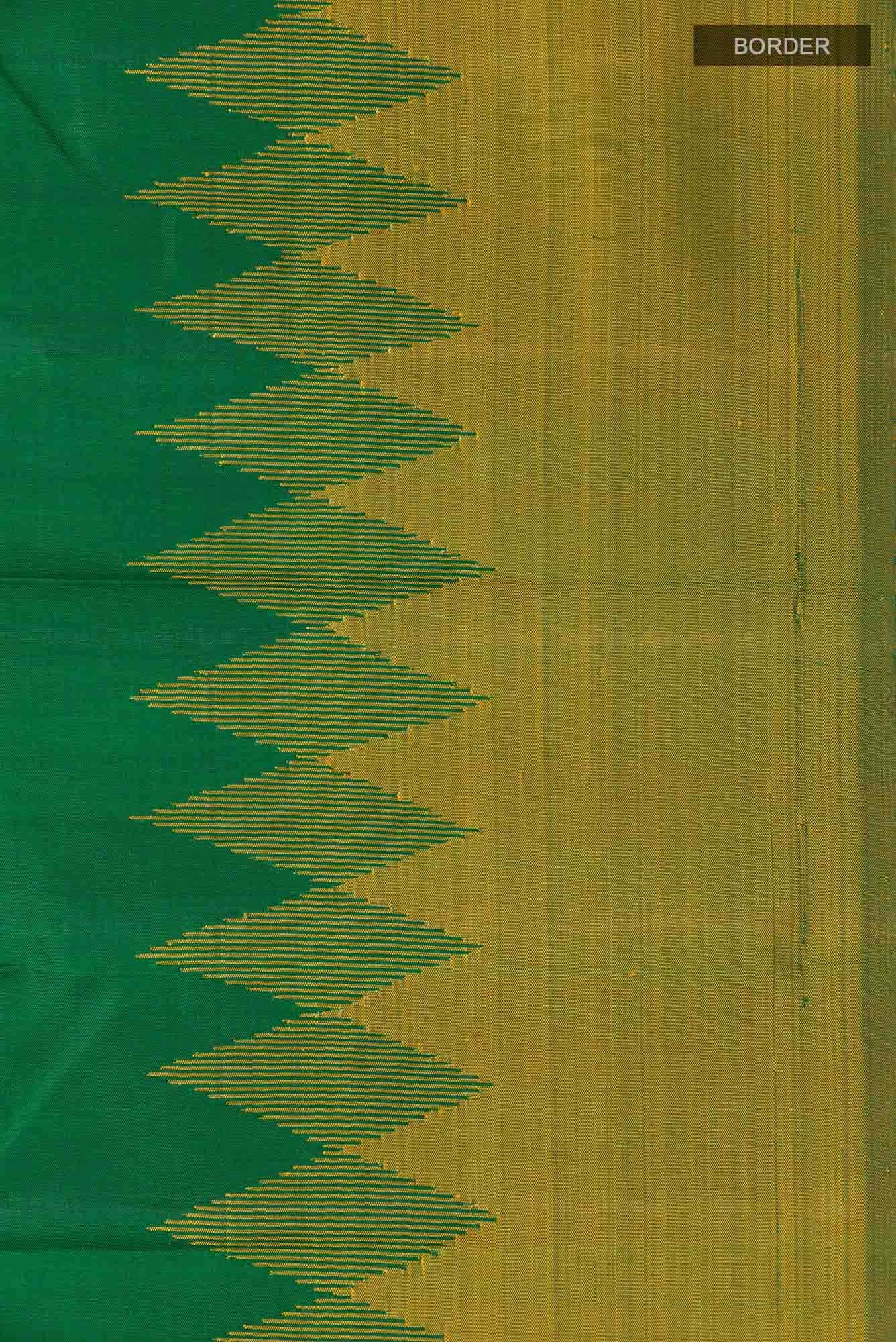 Green Kanchipuram Silk Saree