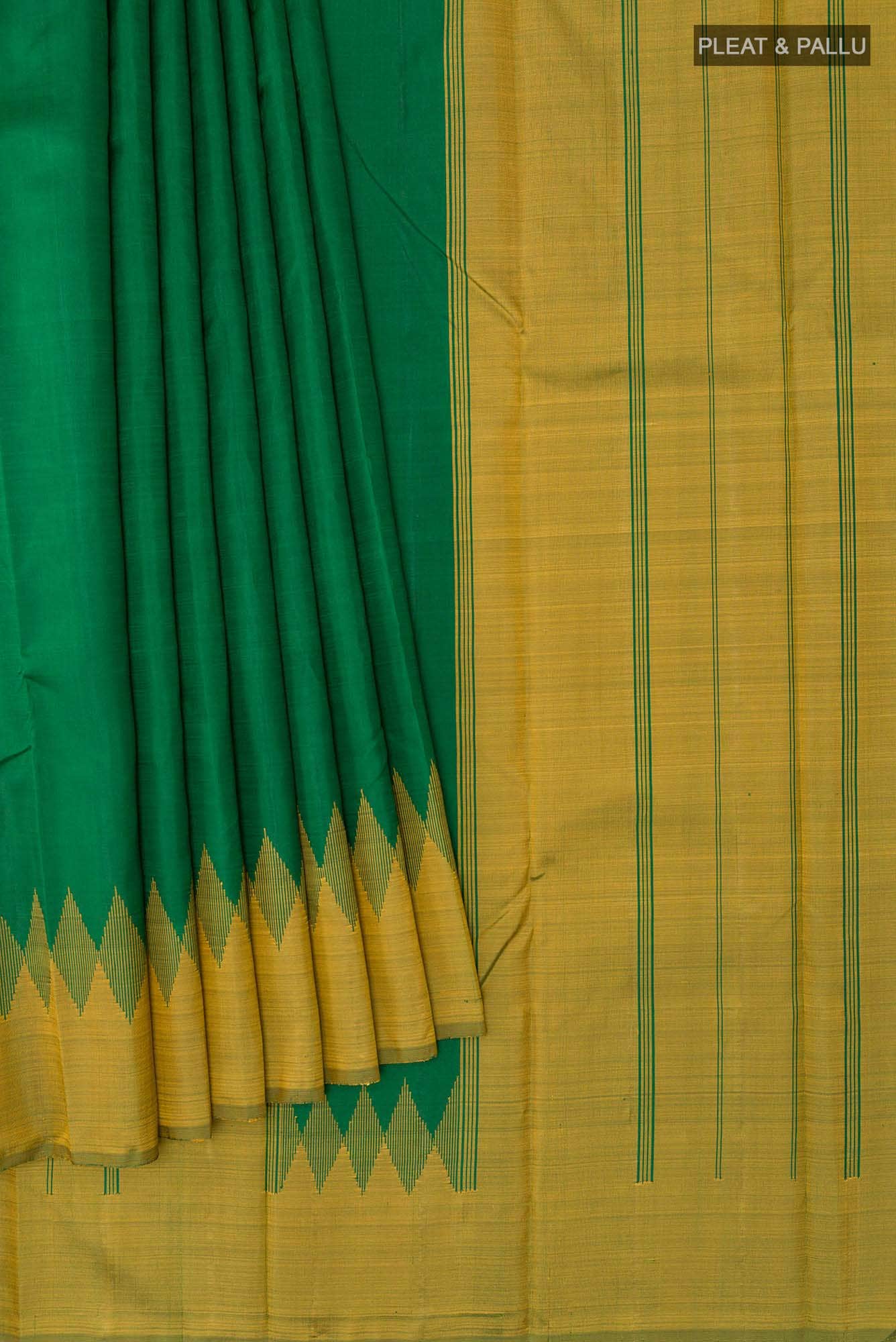 Green Kanchipuram Silk Saree