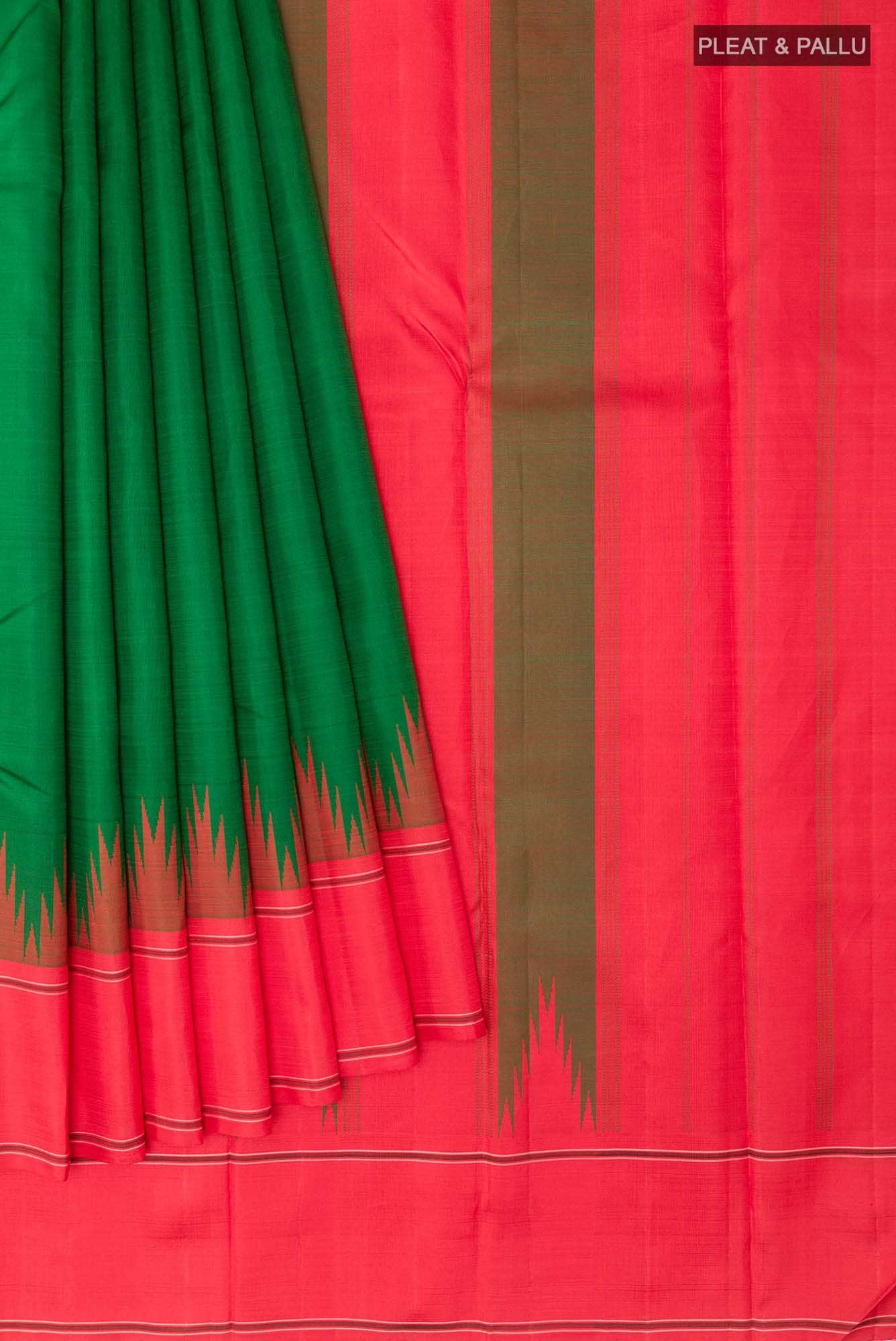 Green Kanchipuram Silk Saree