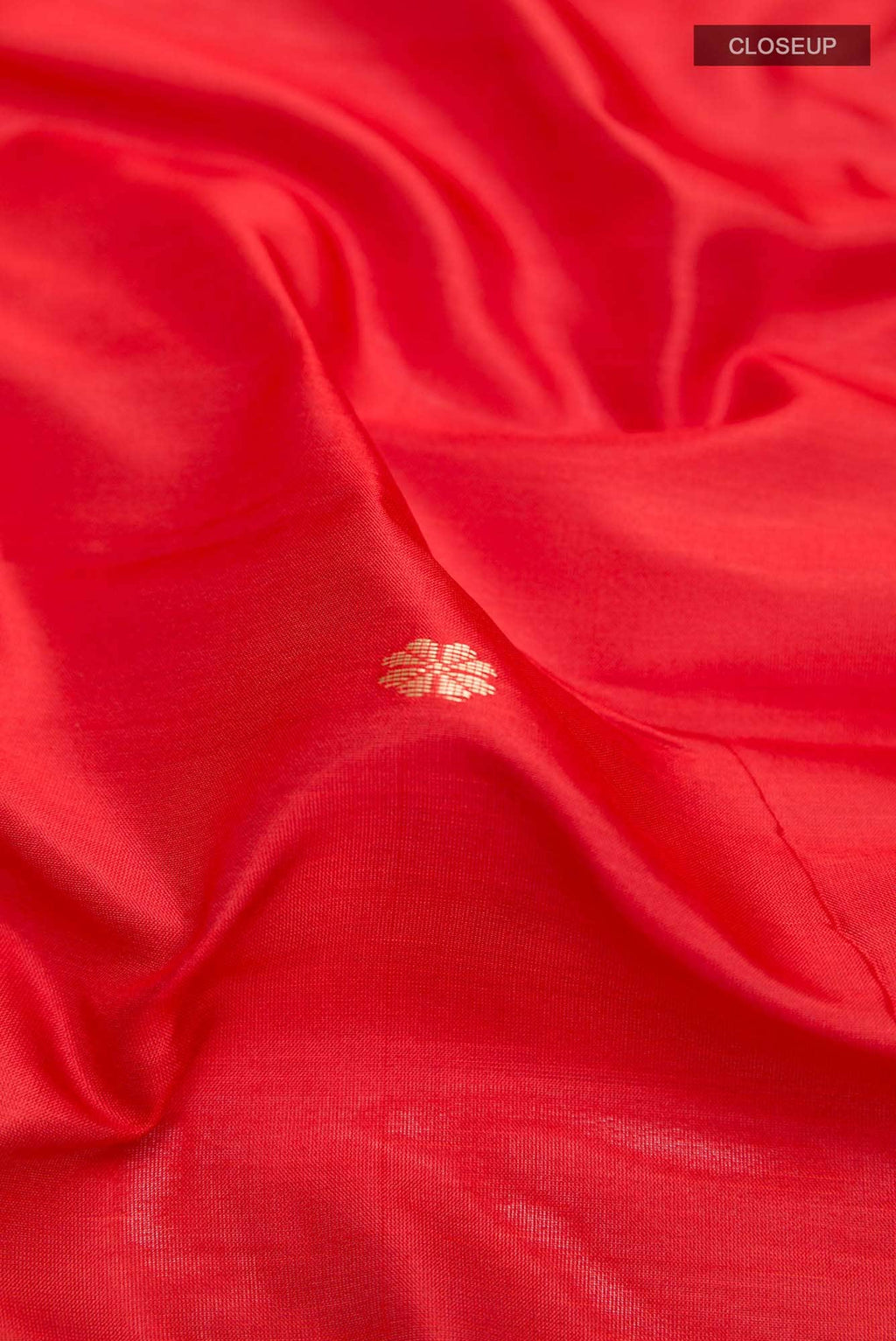 Red Maheshwari Silk Saree