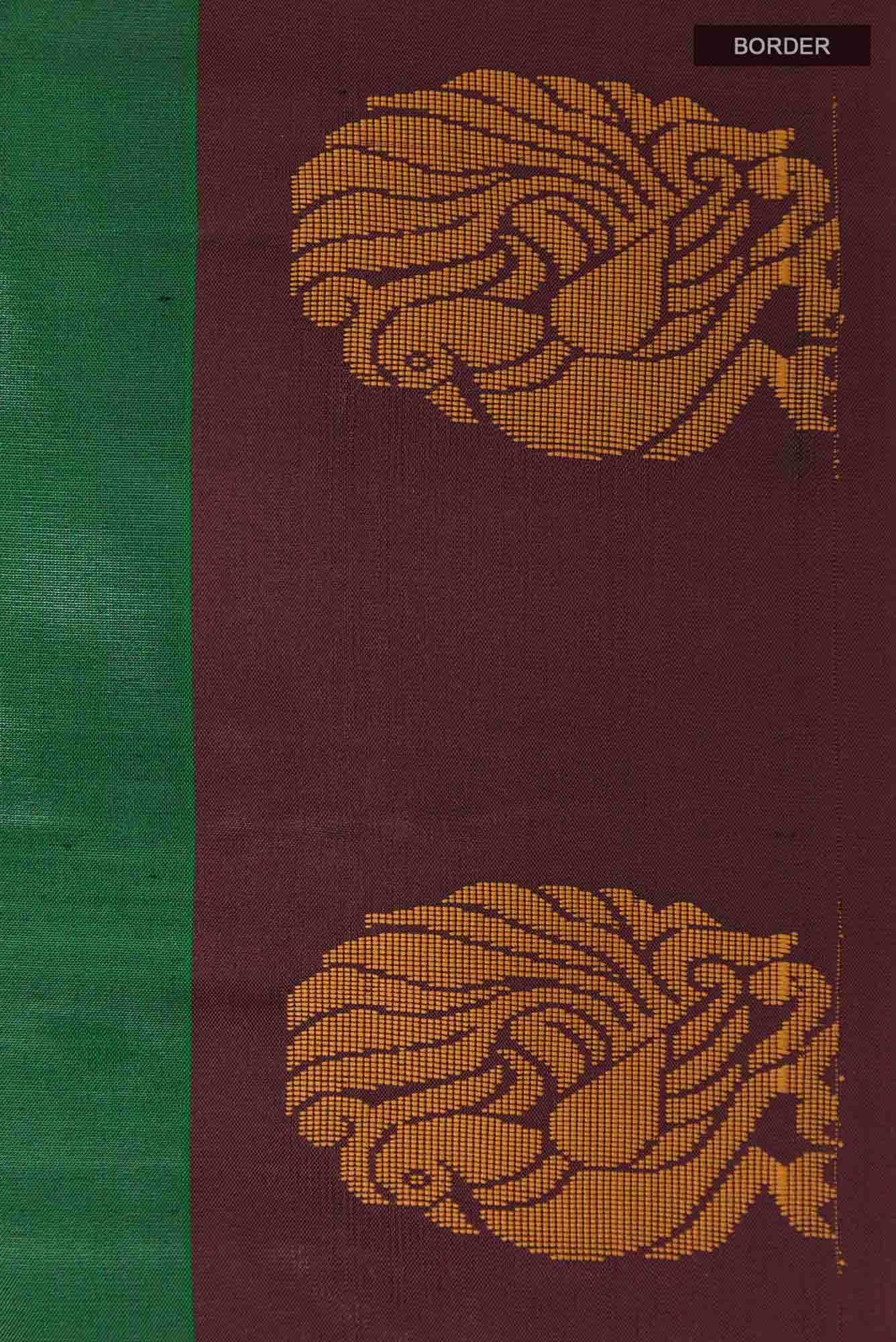 Green Kanchipuram Silk Saree