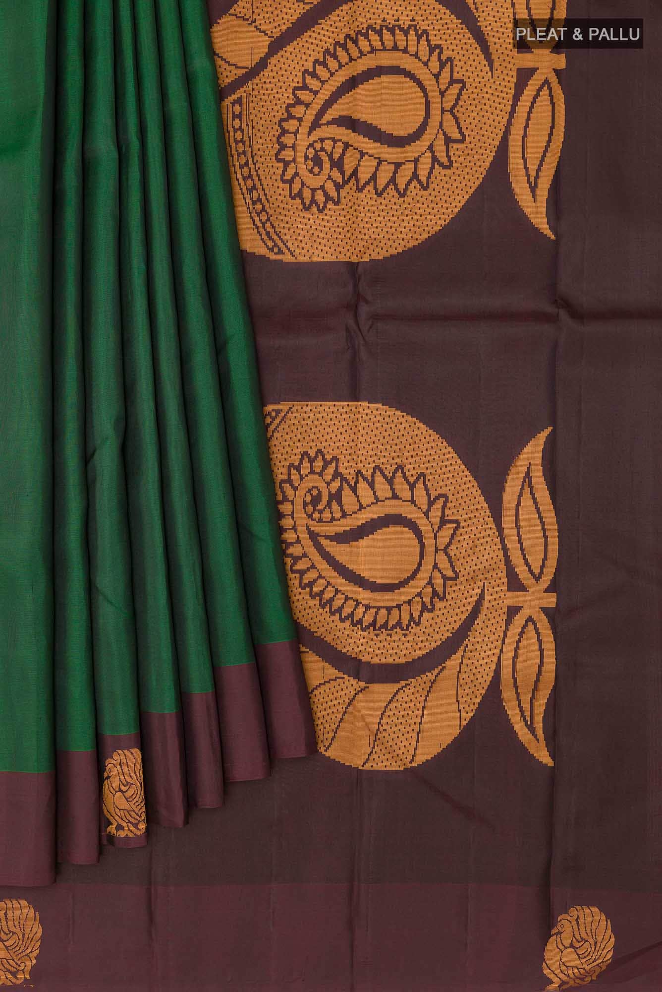 Green Kanchipuram Silk Saree