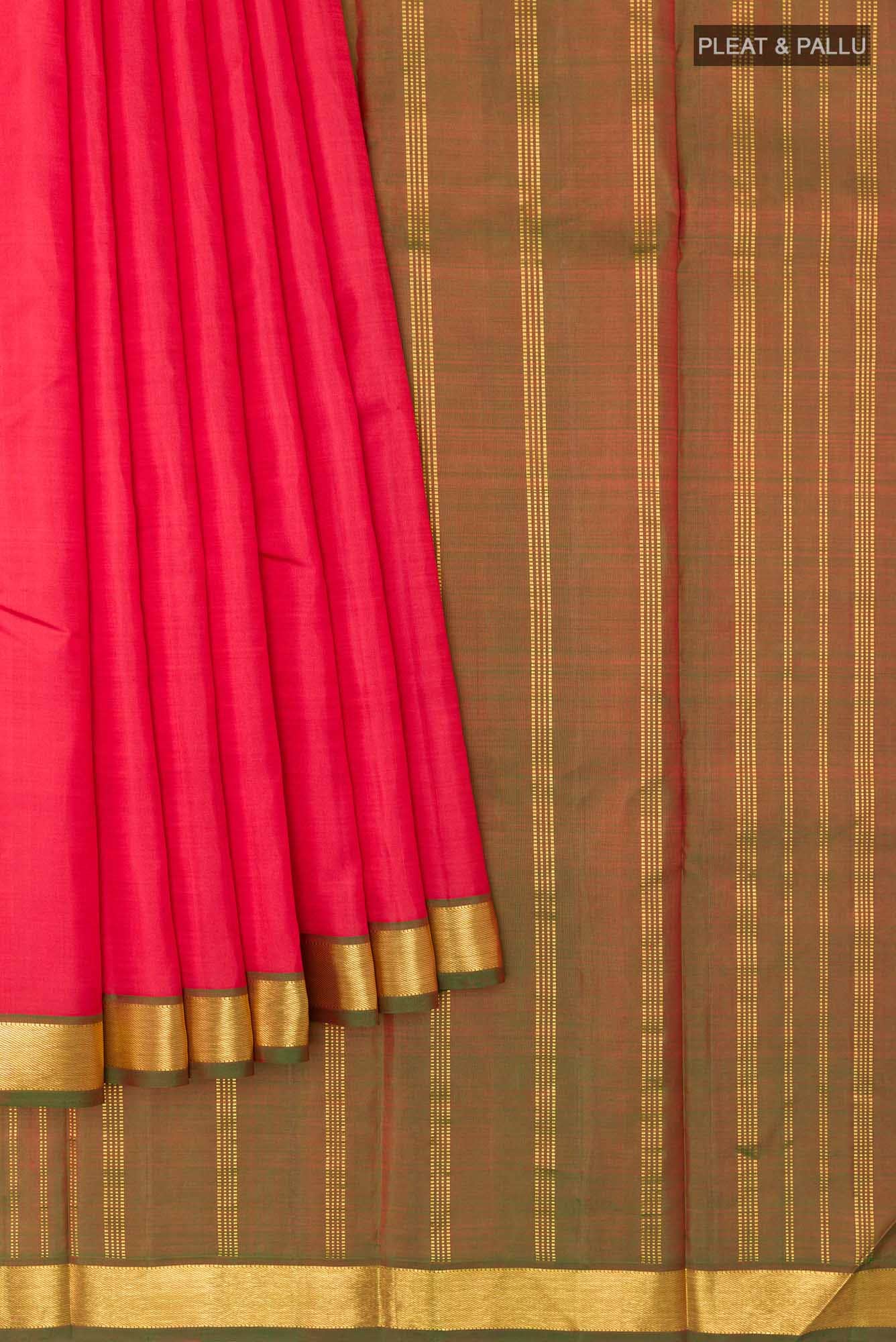 Red Kanchipuram Silk Saree