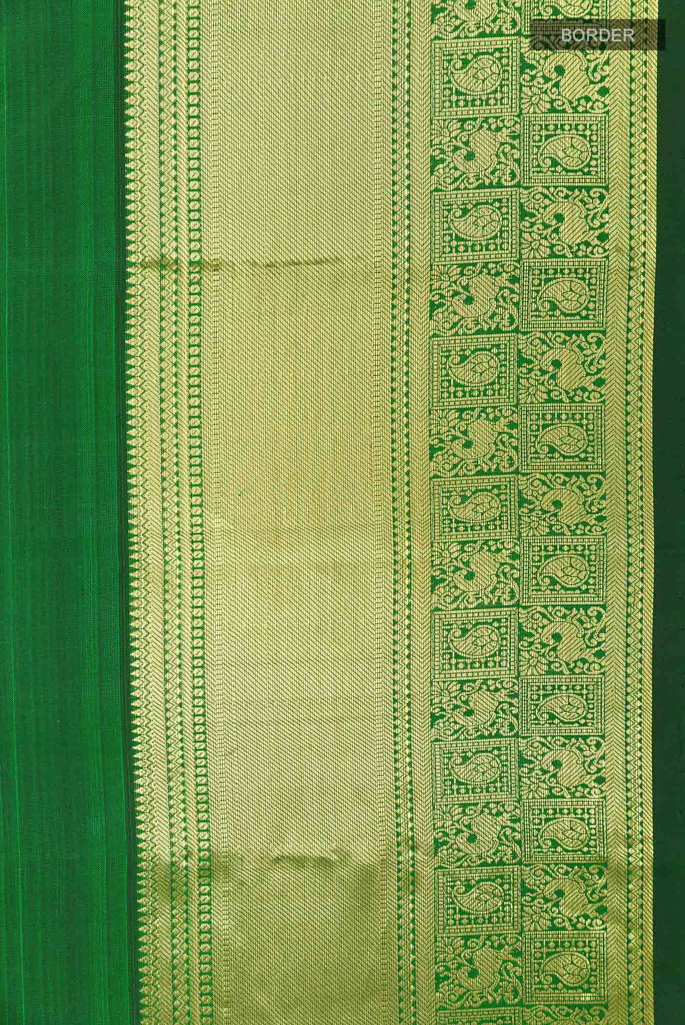 Green Kanchipuram Silk Saree