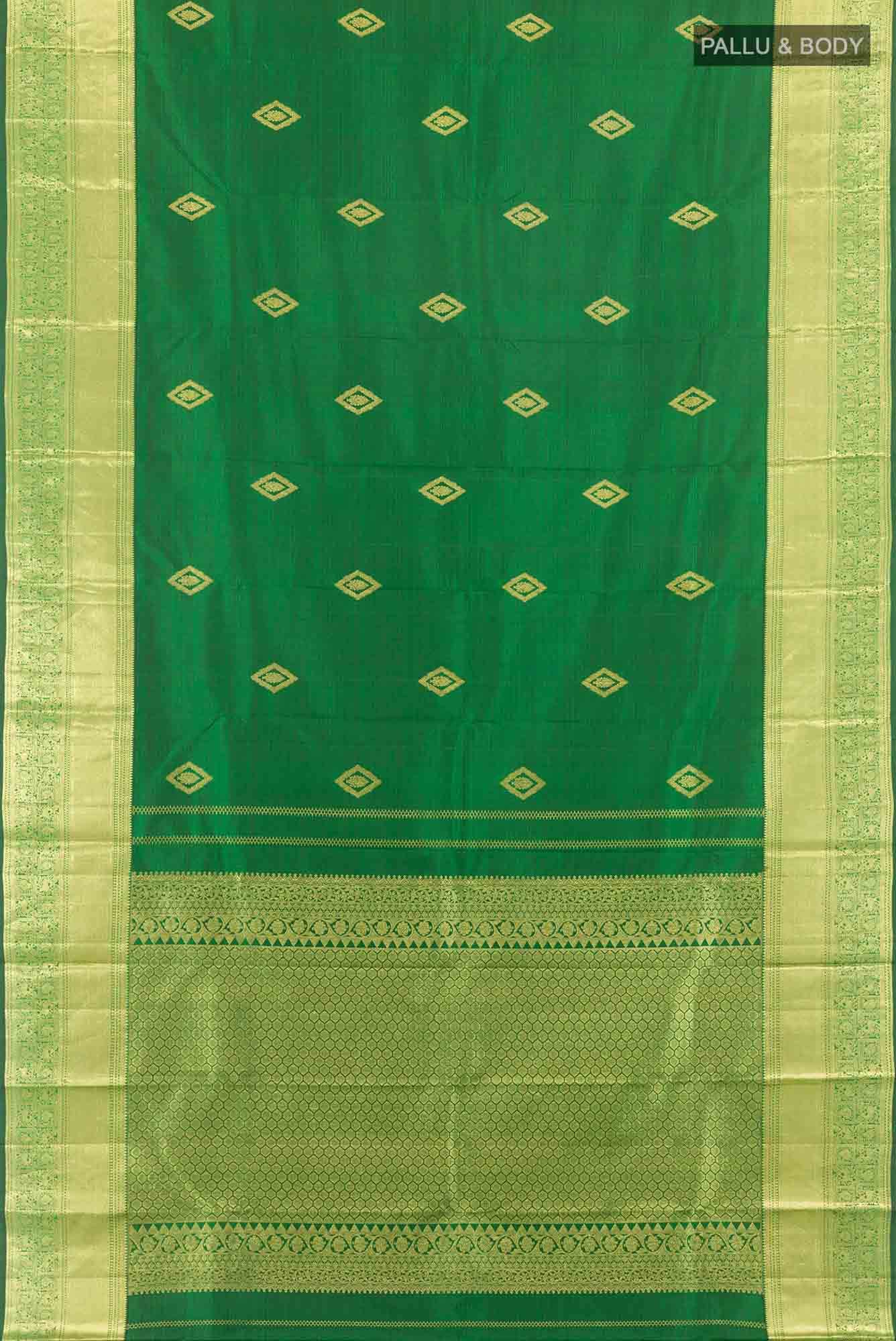 Green Kanchipuram Silk Saree