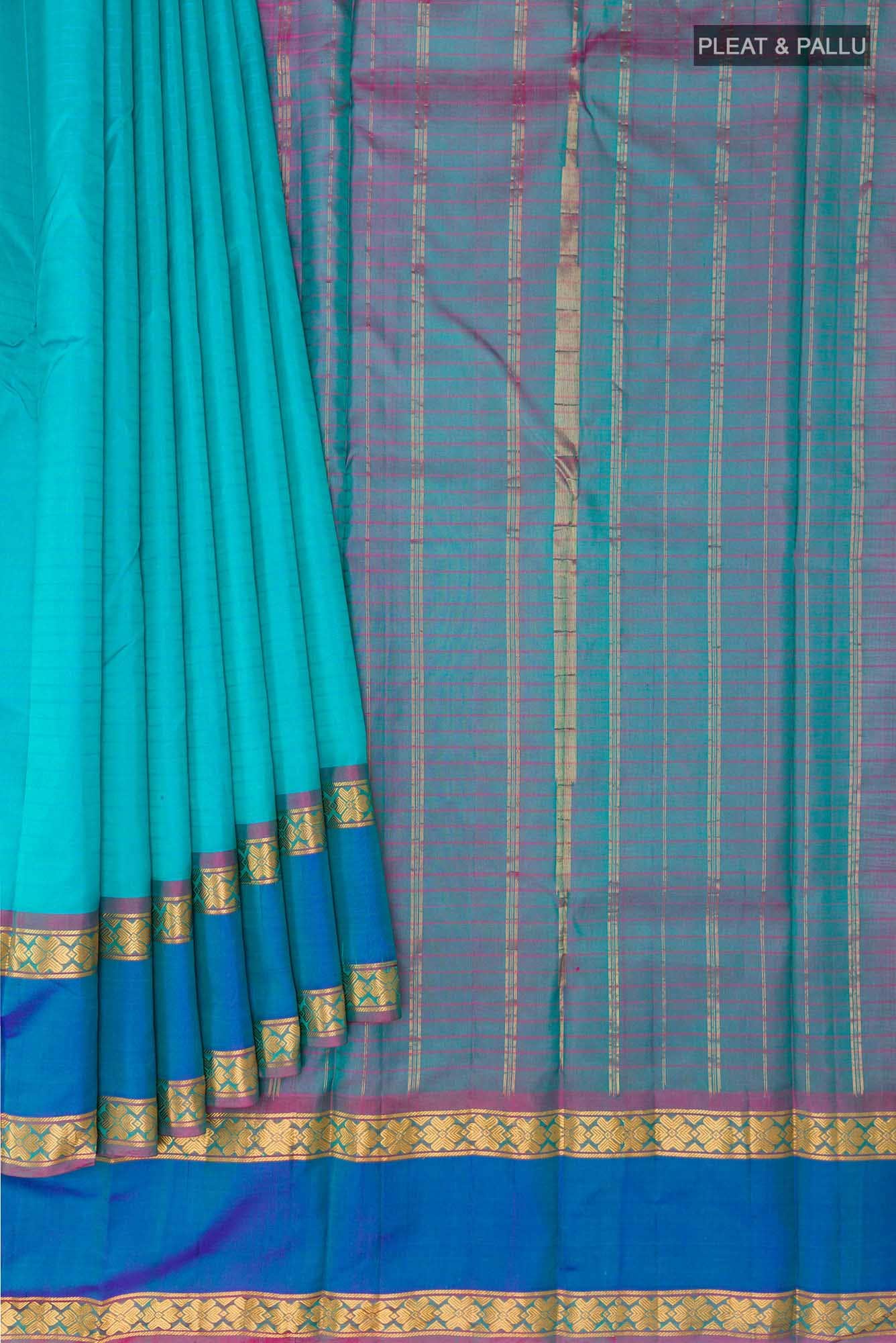 Green Kanchipuram Saree