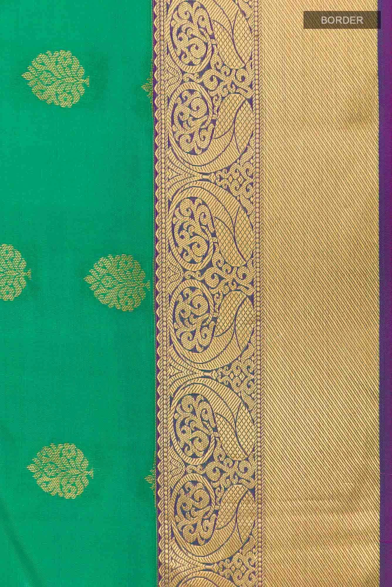 Green Kanchipuram Silk Saree