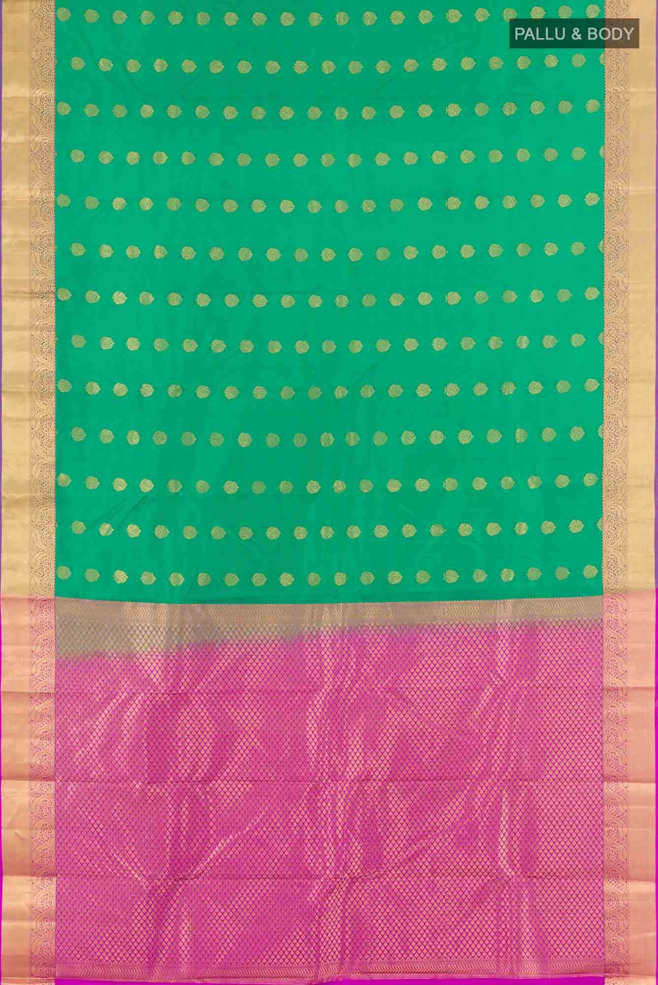 Green Kanchipuram Silk Saree