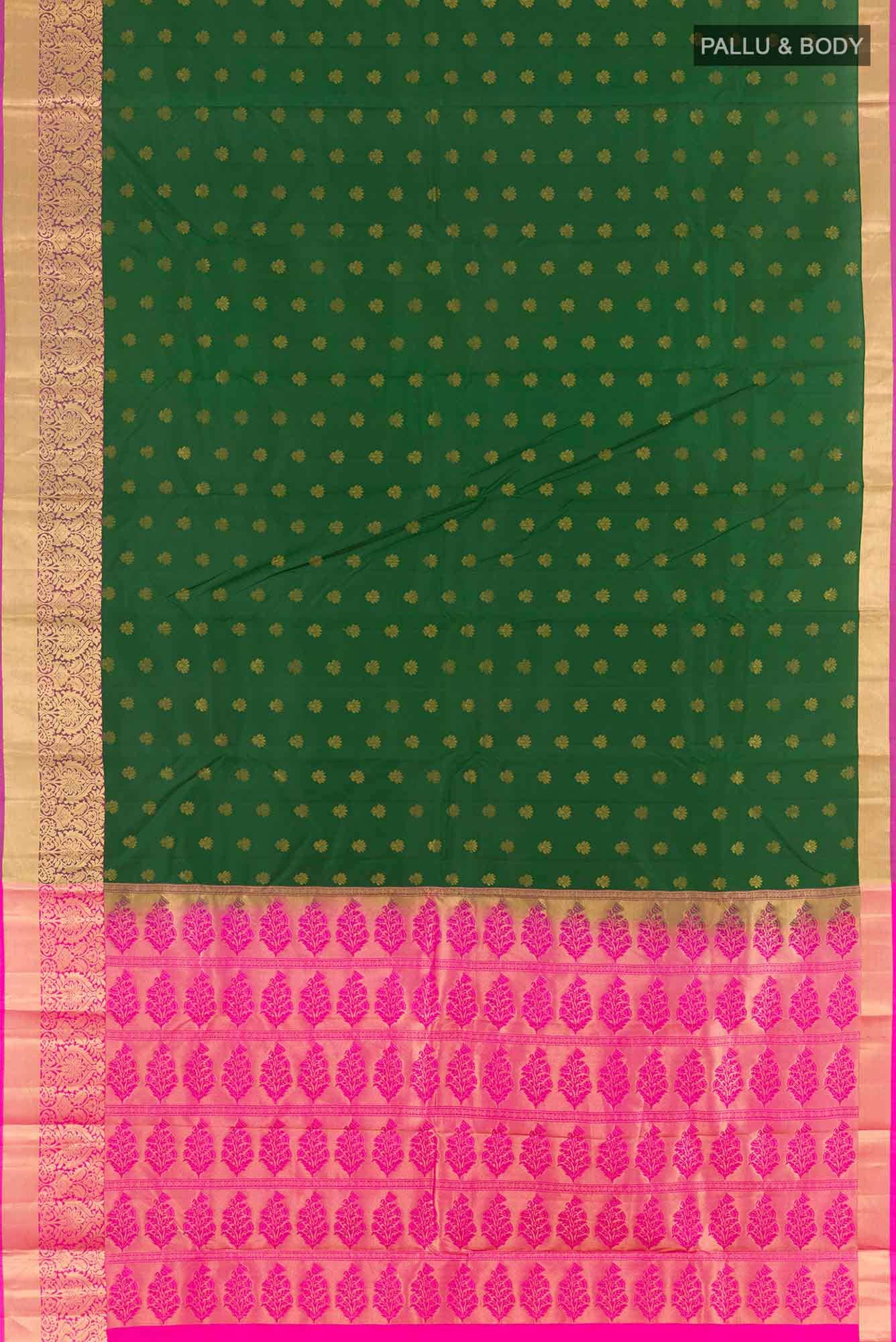 Green Kanchipuram Silk Saree