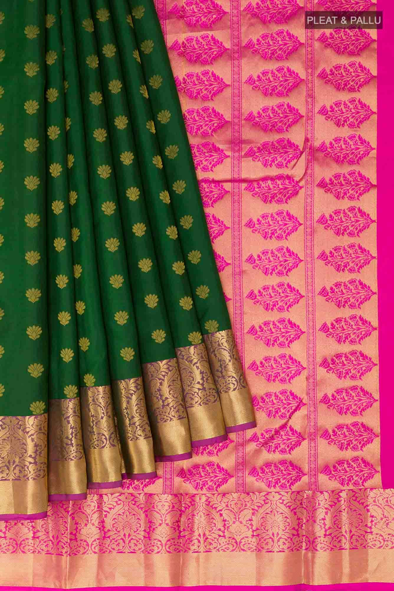 Green Kanchipuram Silk Saree