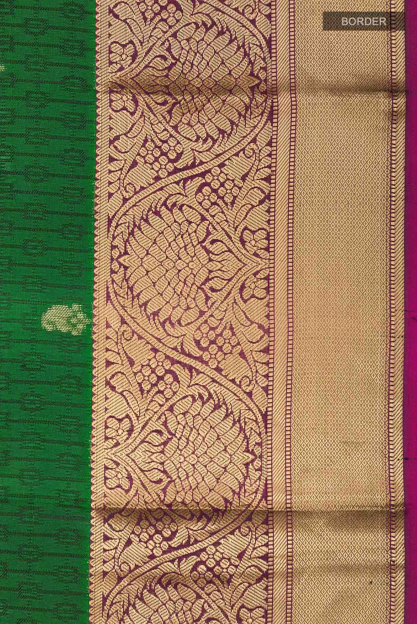 Green Kanchipuram Silk Saree