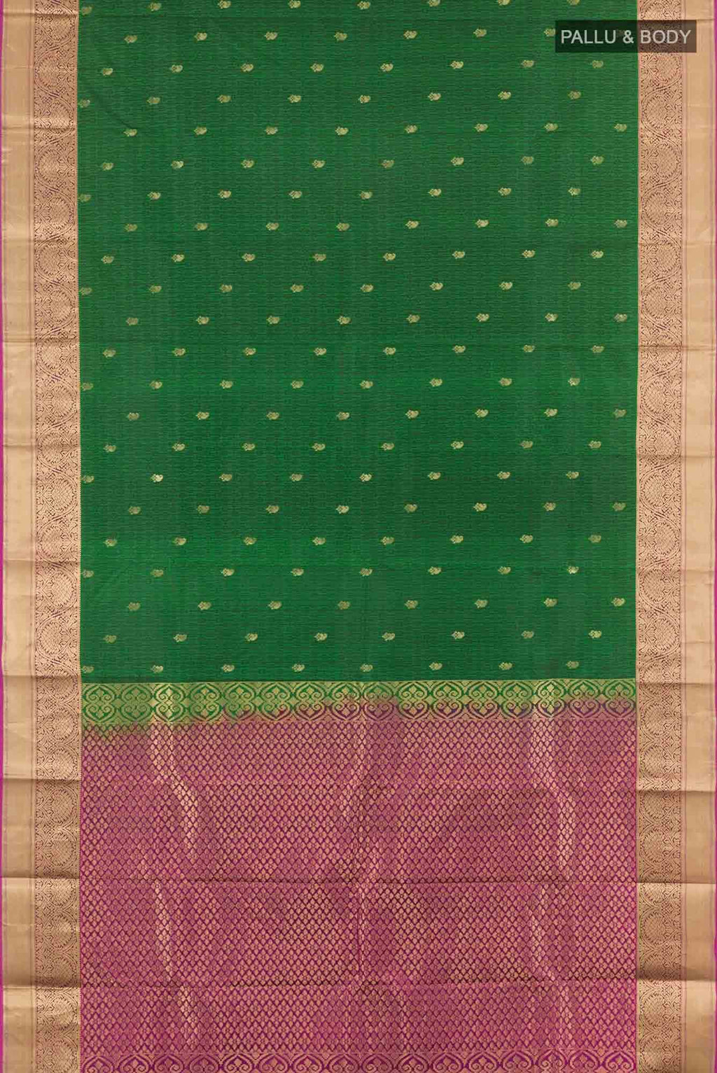Green Kanchipuram Silk Saree