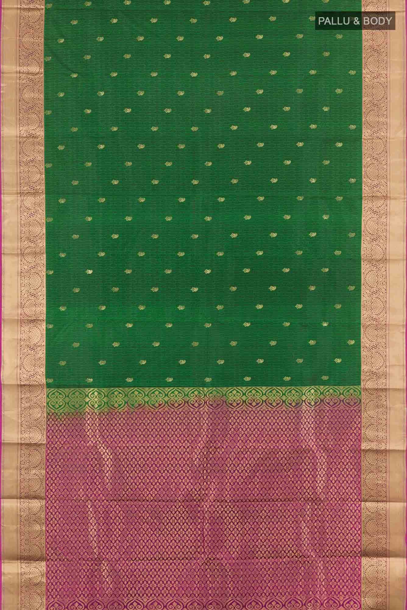Green Kanchipuram Silk Saree