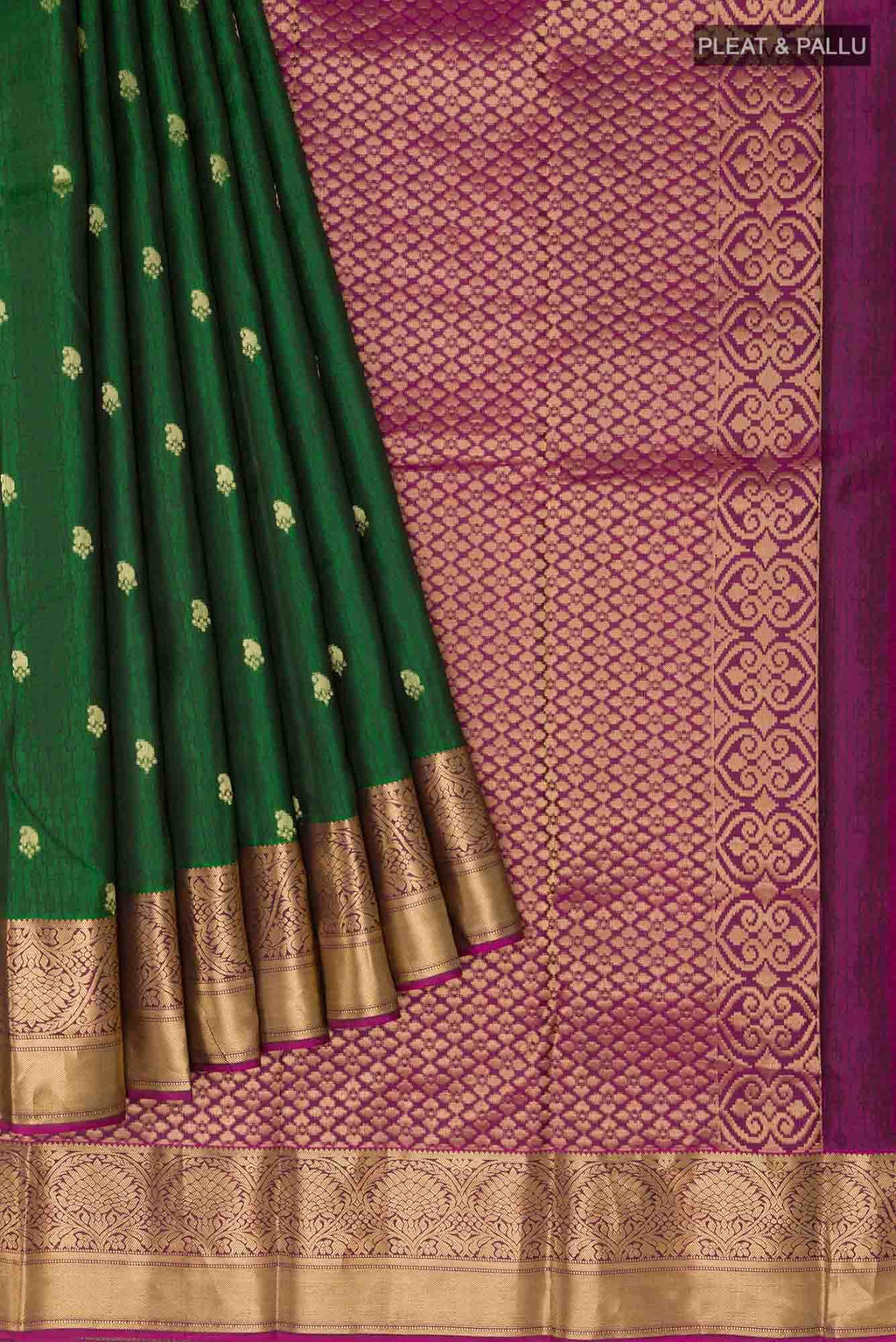 Green Kanchipuram Silk Saree