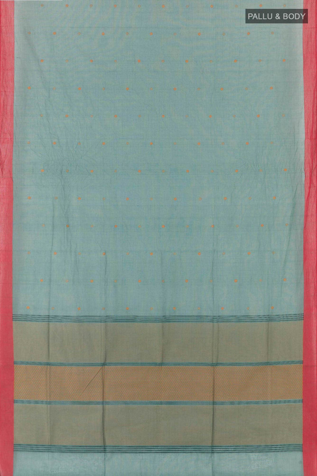 Green Coimbatore Cotton Saree
