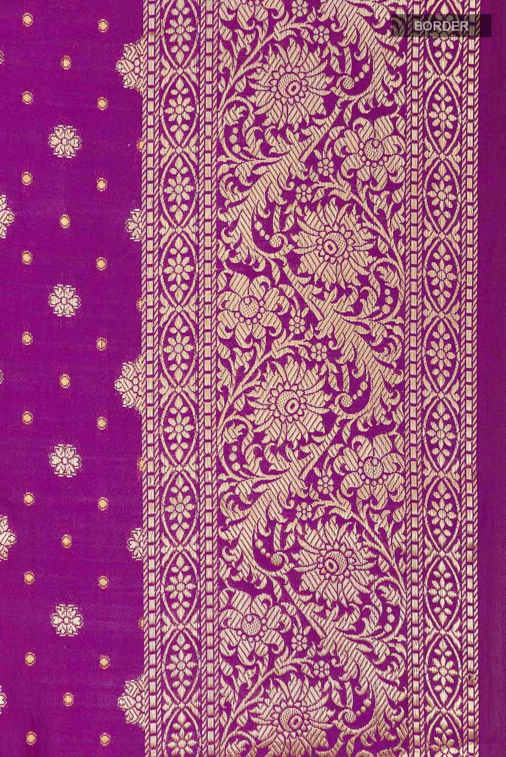 Purple Tussar Saree