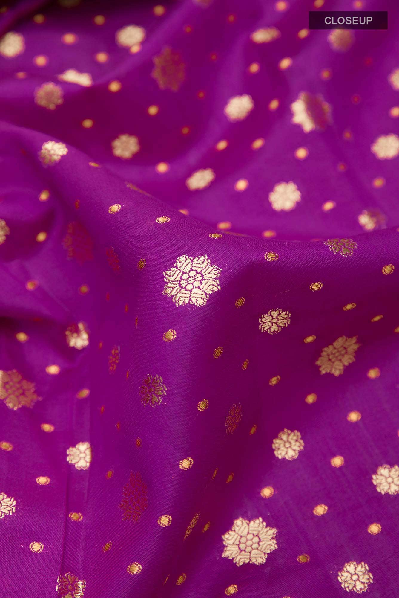 Purple Tussar Saree