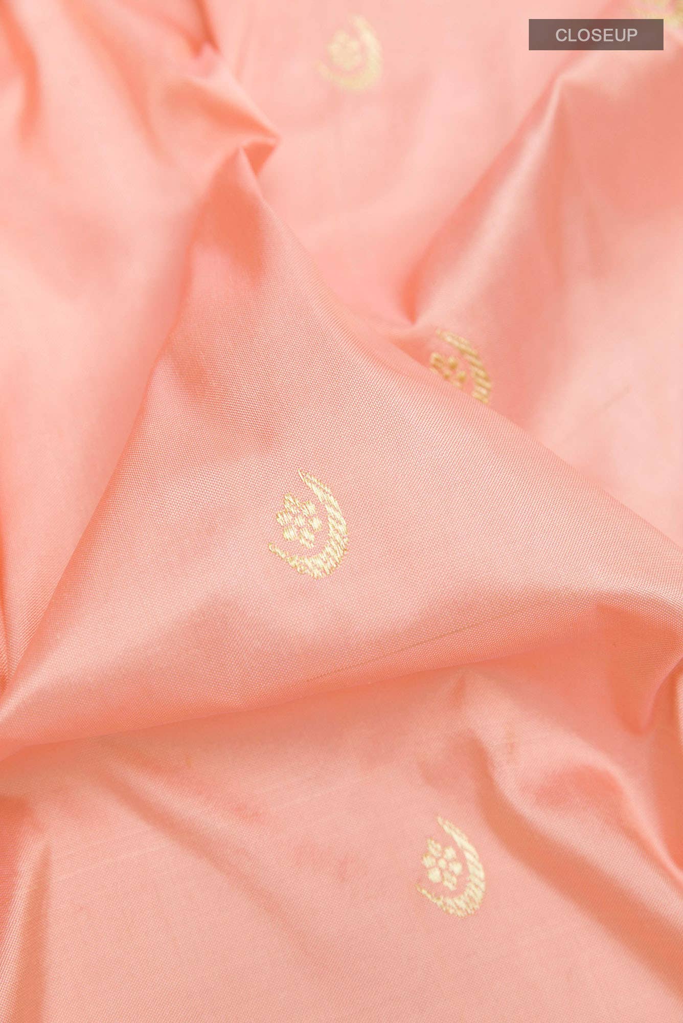 Rose pink Paithani Silk Saree